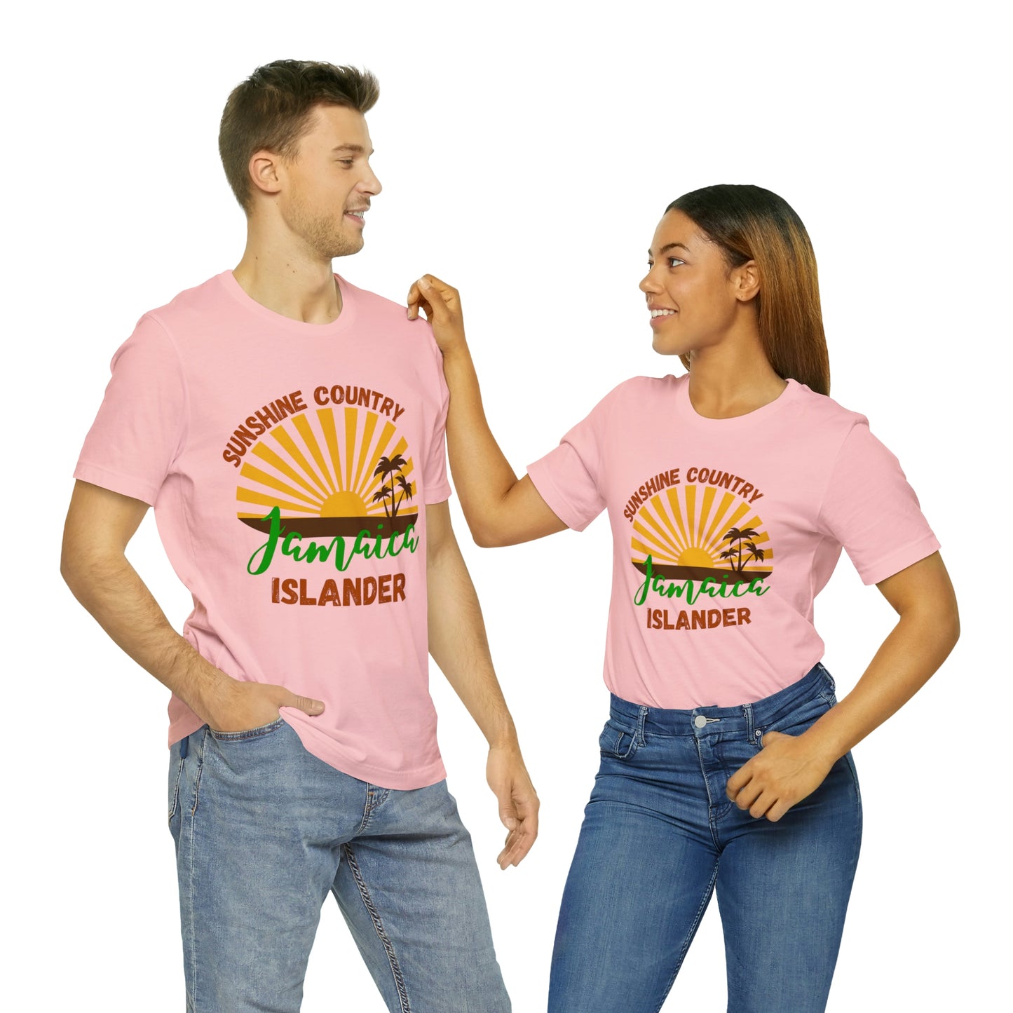 Sunshine Country Jamaica Islander Unisex Jersey Short Sleeve Tee