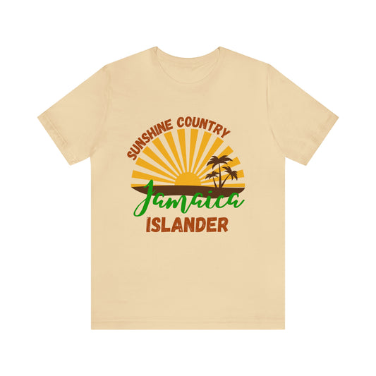 Sunshine Country Jamaica Islander Unisex Jersey Short Sleeve Tee