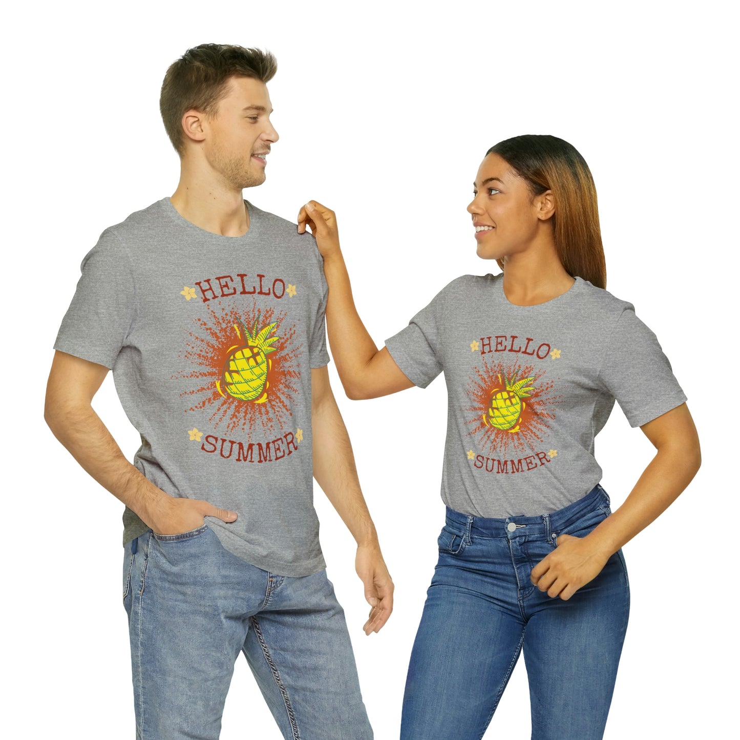 Hello Summer Unisex Jersey Short Sleeve Tee