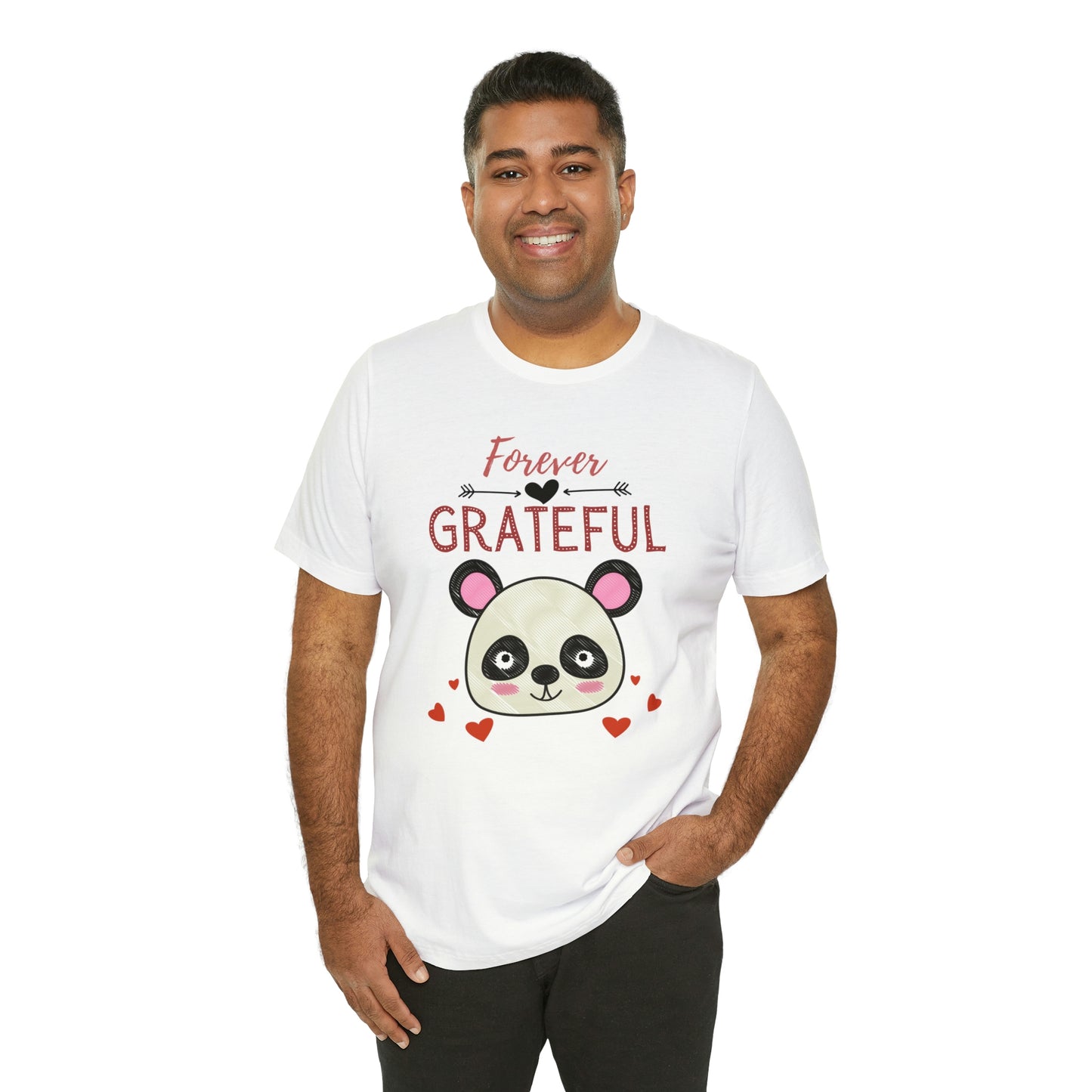 Forever Grateful Unisex Jersey Short Sleeve Tee