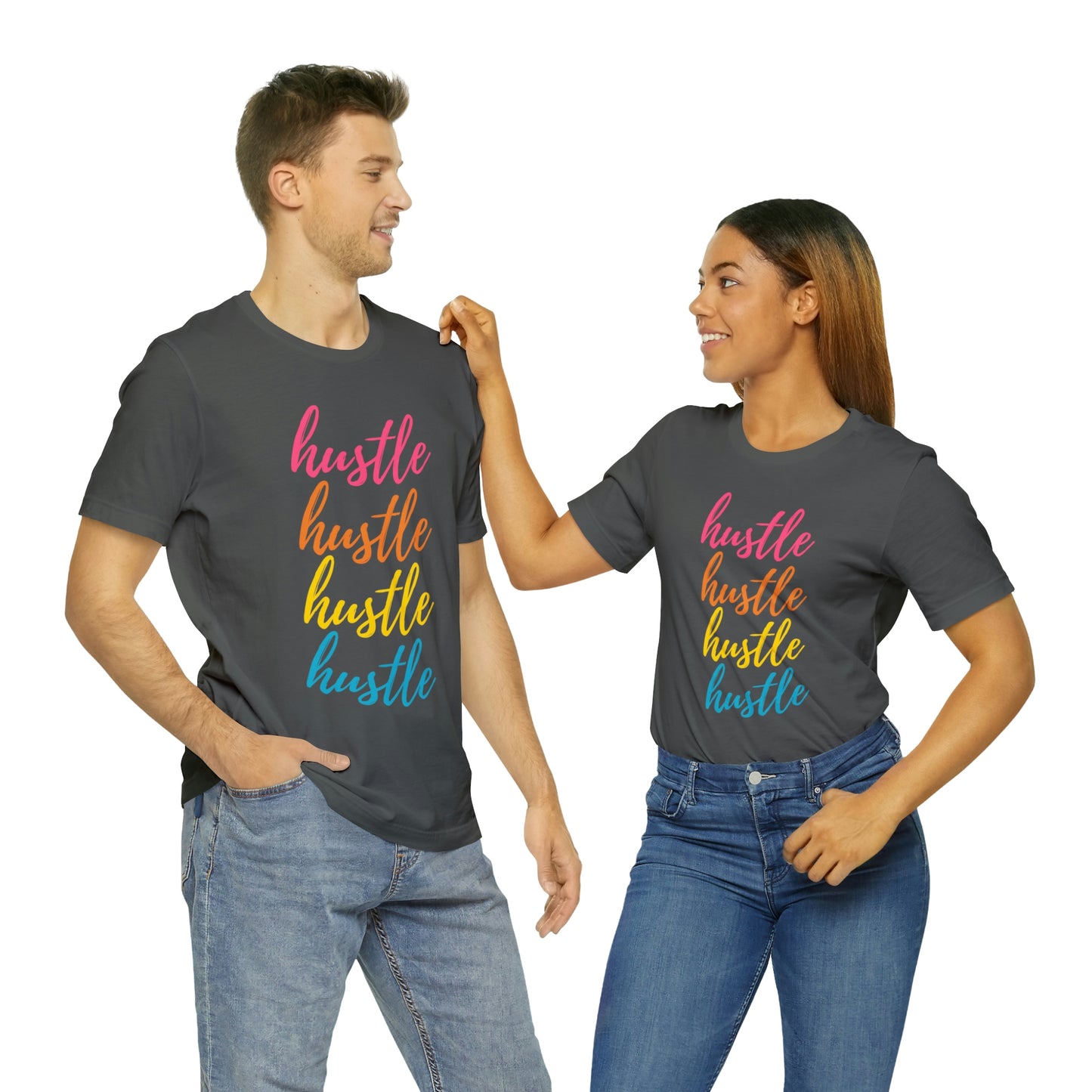 Hustle Unisex Jersey Short Sleeve Tee