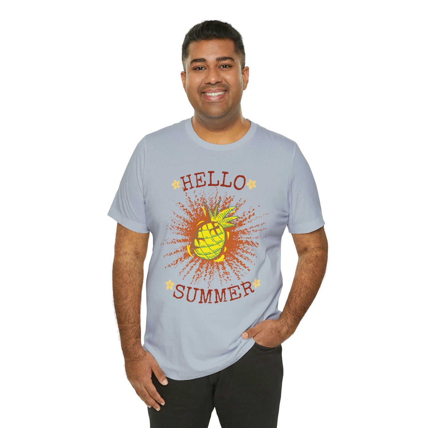Hello Summer Unisex Jersey Short Sleeve Tee
