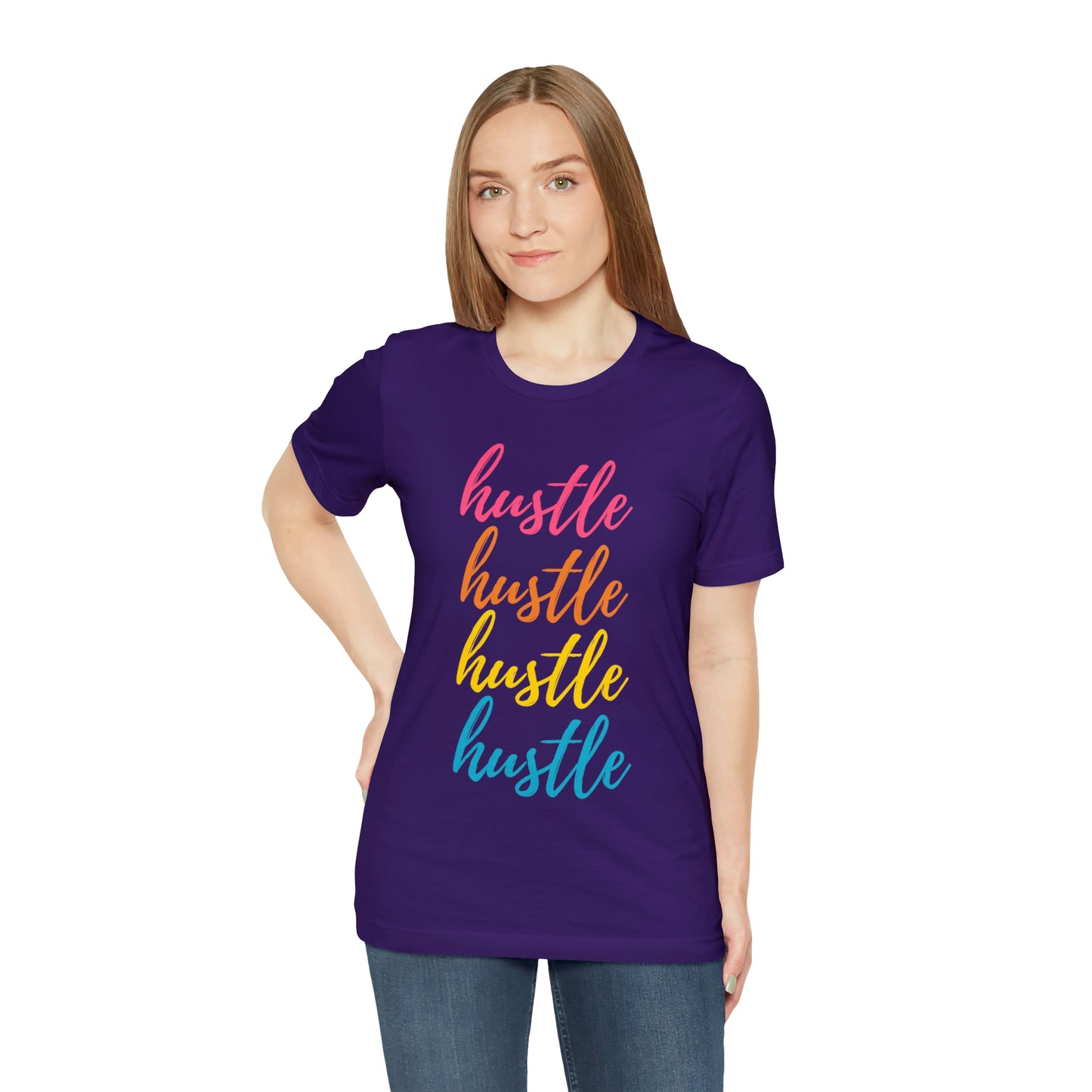 Hustle Unisex Jersey Short Sleeve Tee