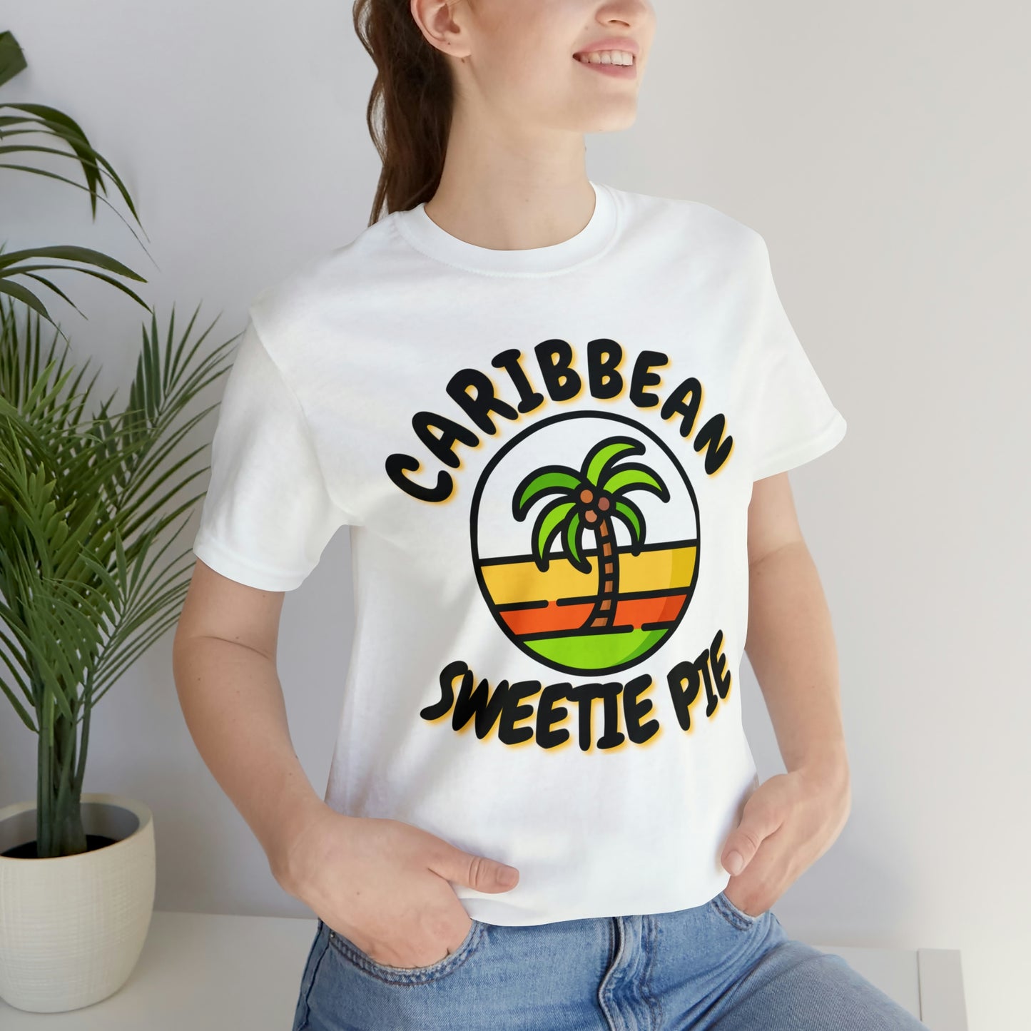Caribbean Sweetie Pie Unisex Jersey Short Sleeve Tee
