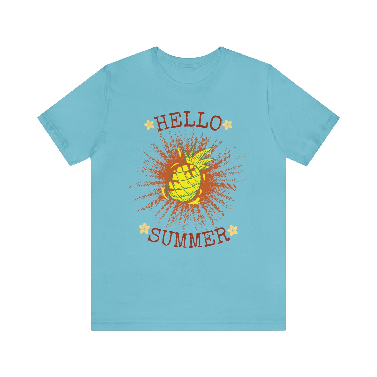 Hello Summer Unisex Jersey Short Sleeve Tee