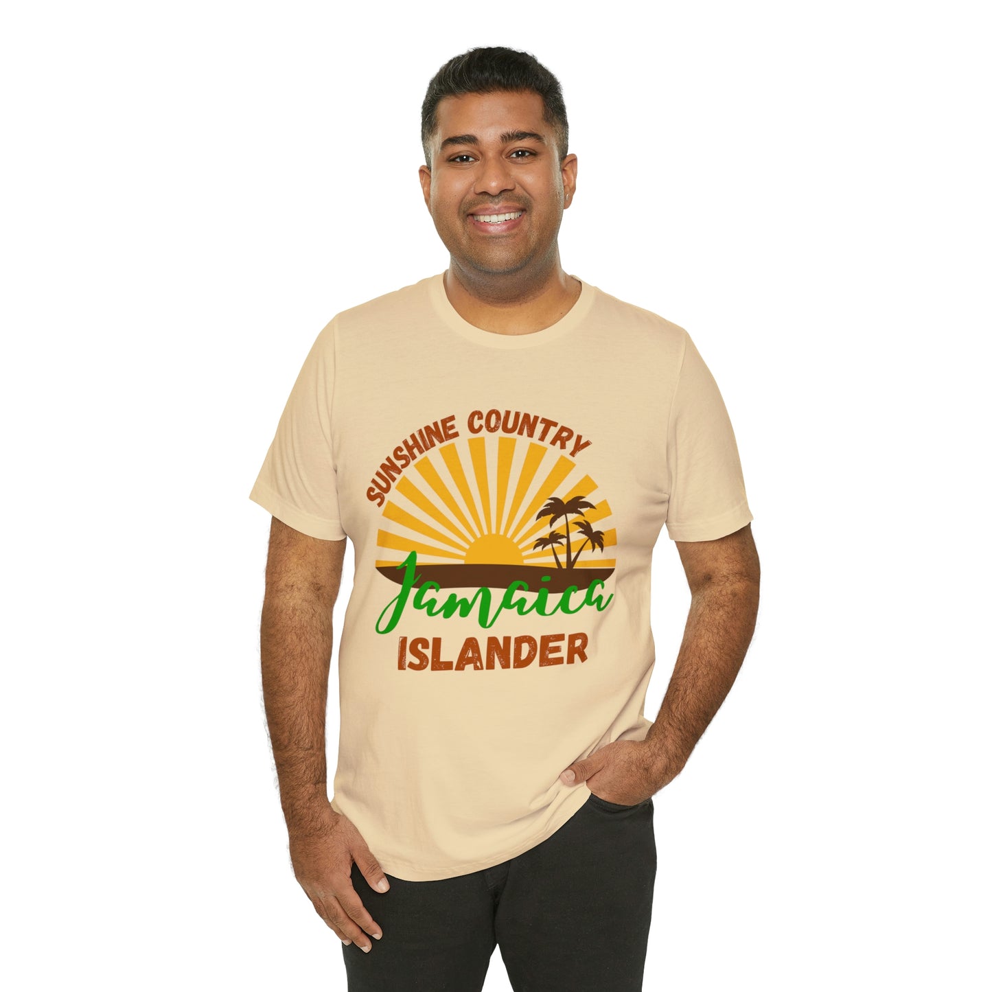 Sunshine Country Jamaica Islander Unisex Jersey Short Sleeve Tee