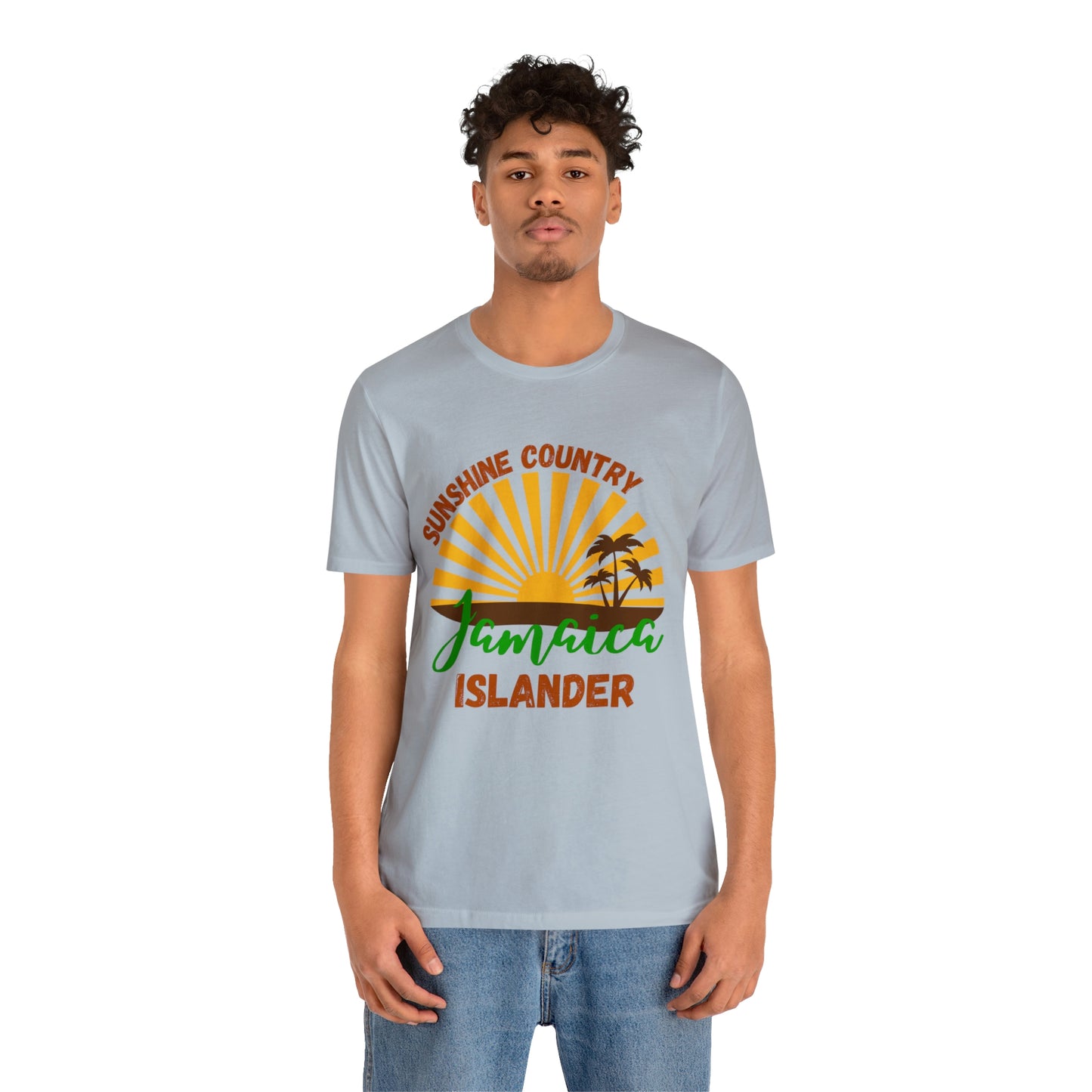 Sunshine Country Jamaica Islander Unisex Jersey Short Sleeve Tee