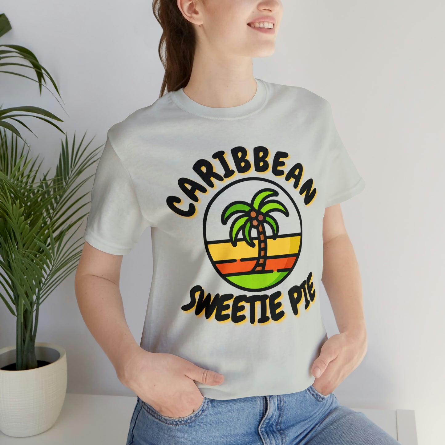 Caribbean Sweetie Pie Unisex Jersey Short Sleeve Tee