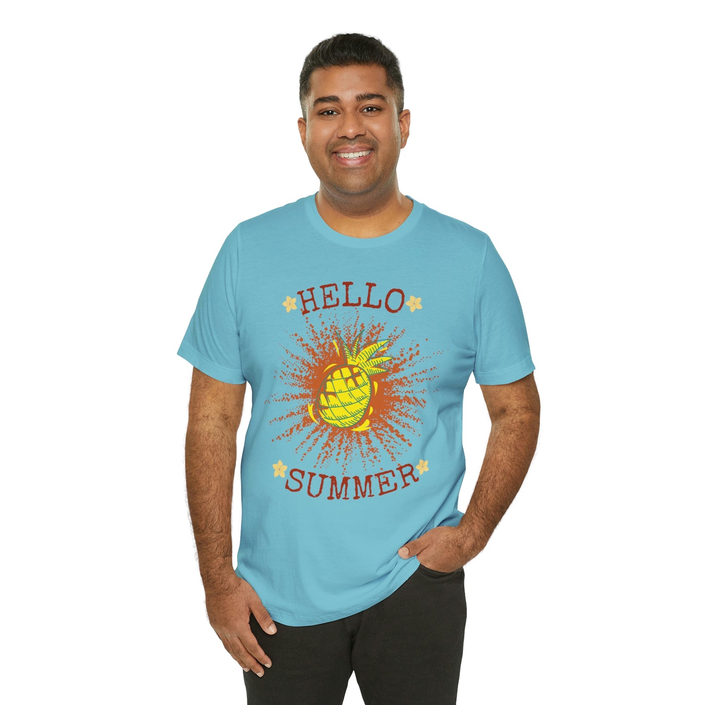 Hello Summer Unisex Jersey Short Sleeve Tee