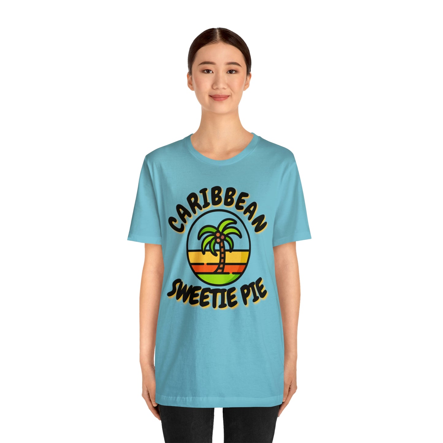 Caribbean Sweetie Pie Unisex Jersey Short Sleeve Tee