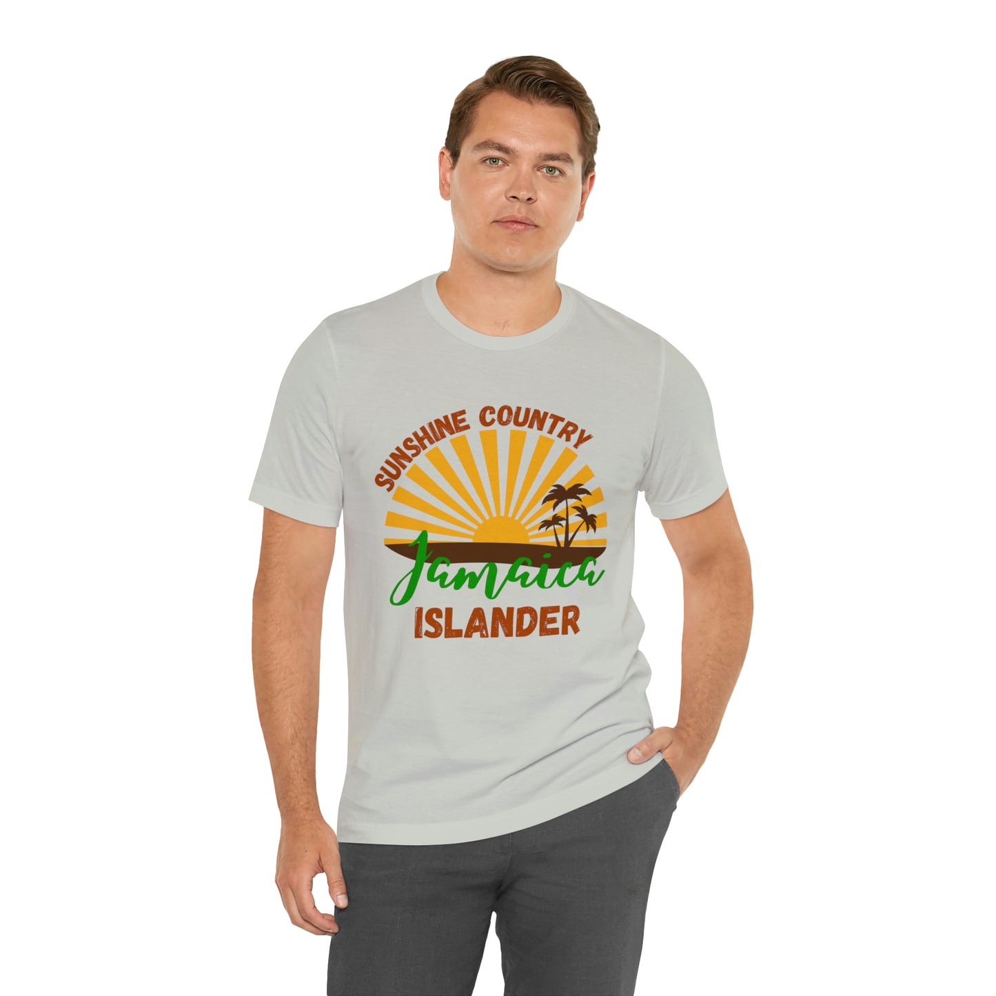 Sunshine Country Jamaica Islander Unisex Jersey Short Sleeve Tee