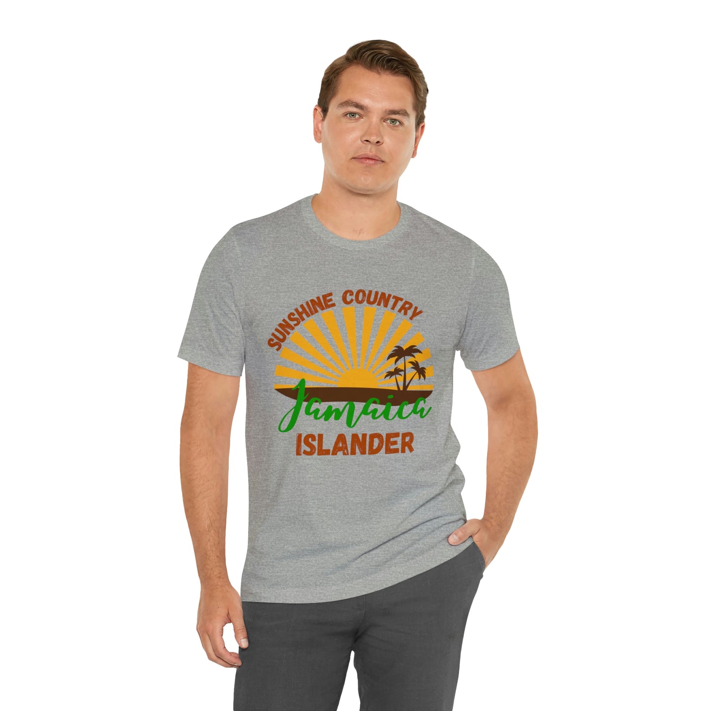 Sunshine Country Jamaica Islander Unisex Jersey Short Sleeve Tee
