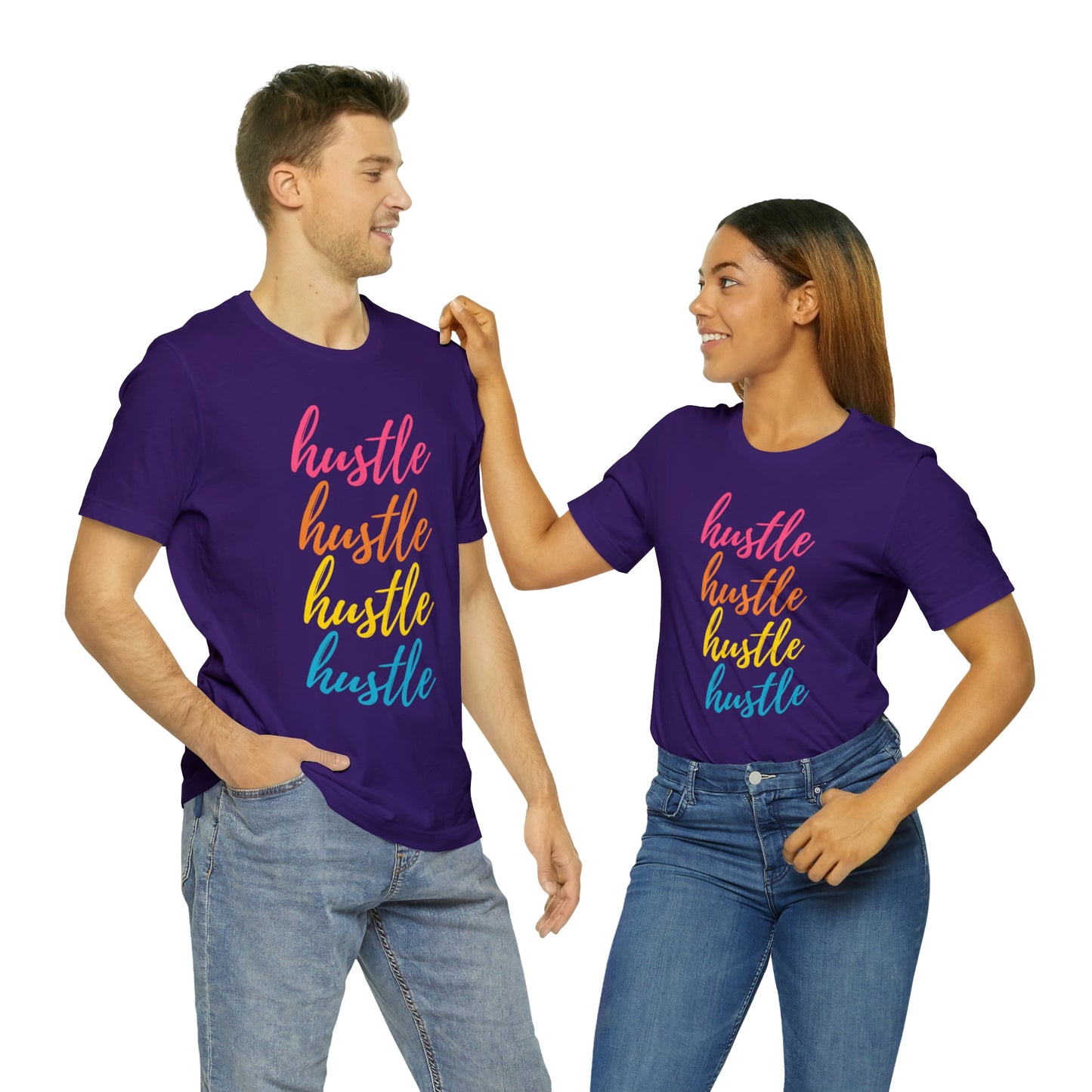 Hustle Unisex Jersey Short Sleeve Tee