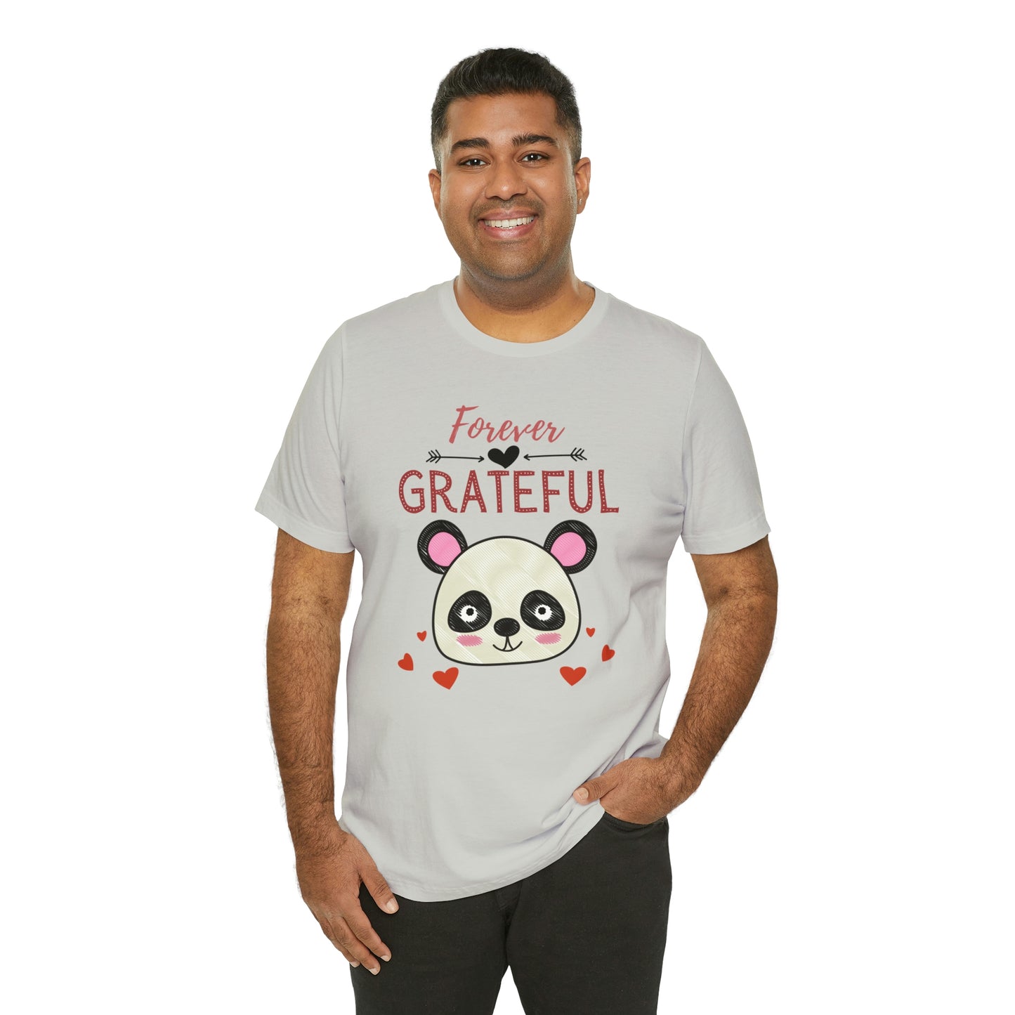 Forever Grateful Unisex Jersey Short Sleeve Tee