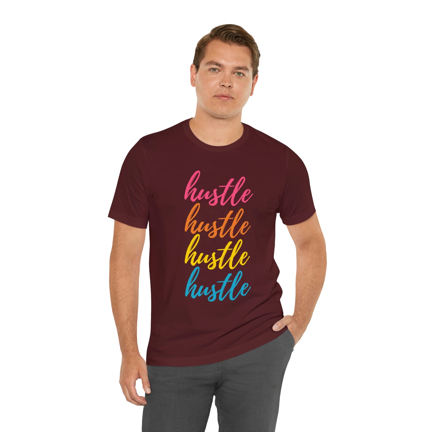 Hustle Unisex Jersey Short Sleeve Tee