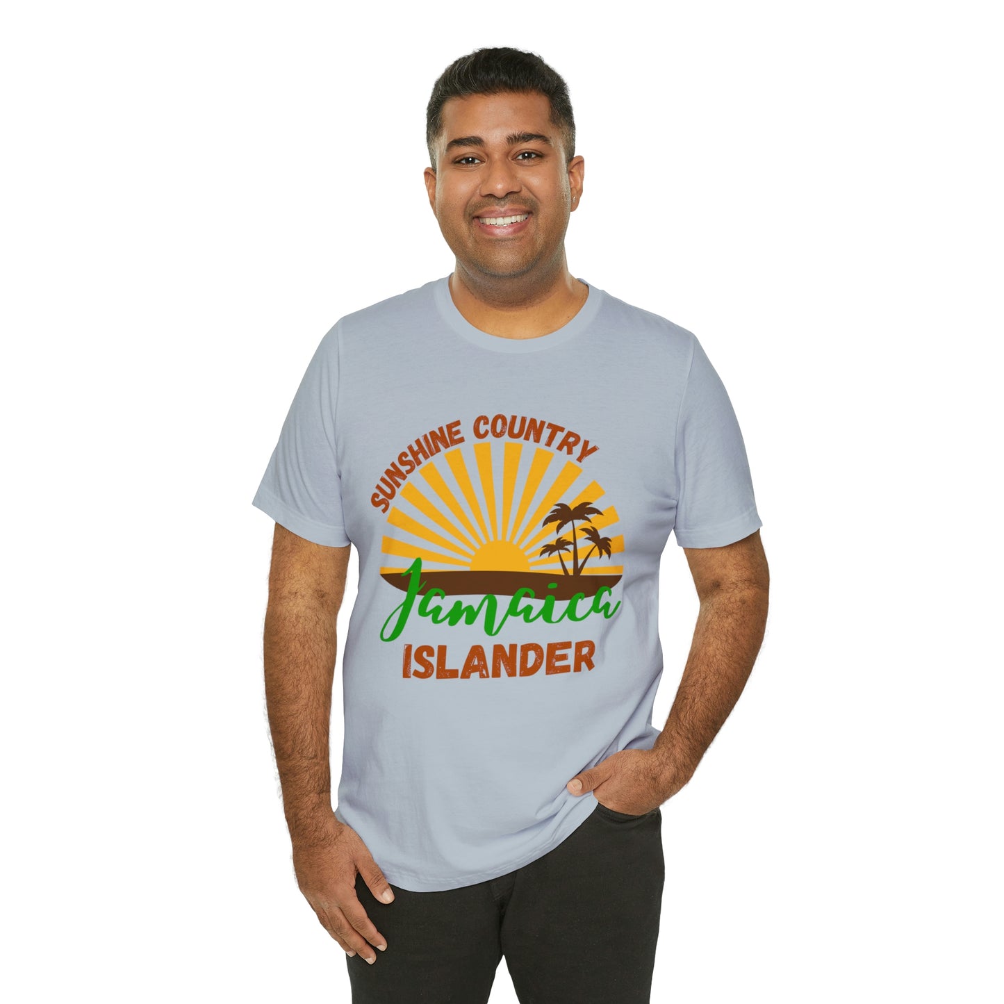 Sunshine Country Jamaica Islander Unisex Jersey Short Sleeve Tee
