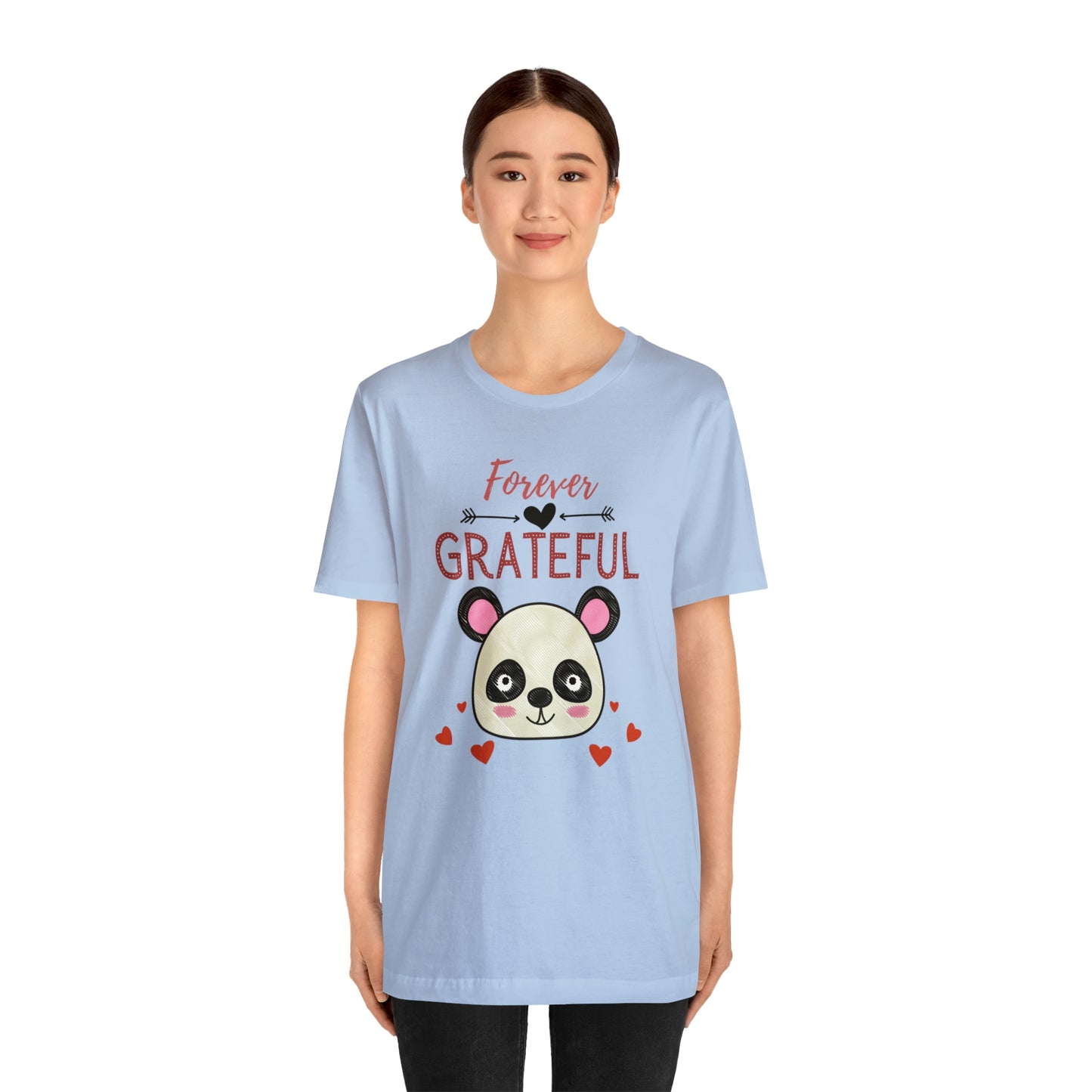 Forever Grateful Unisex Jersey Short Sleeve Tee