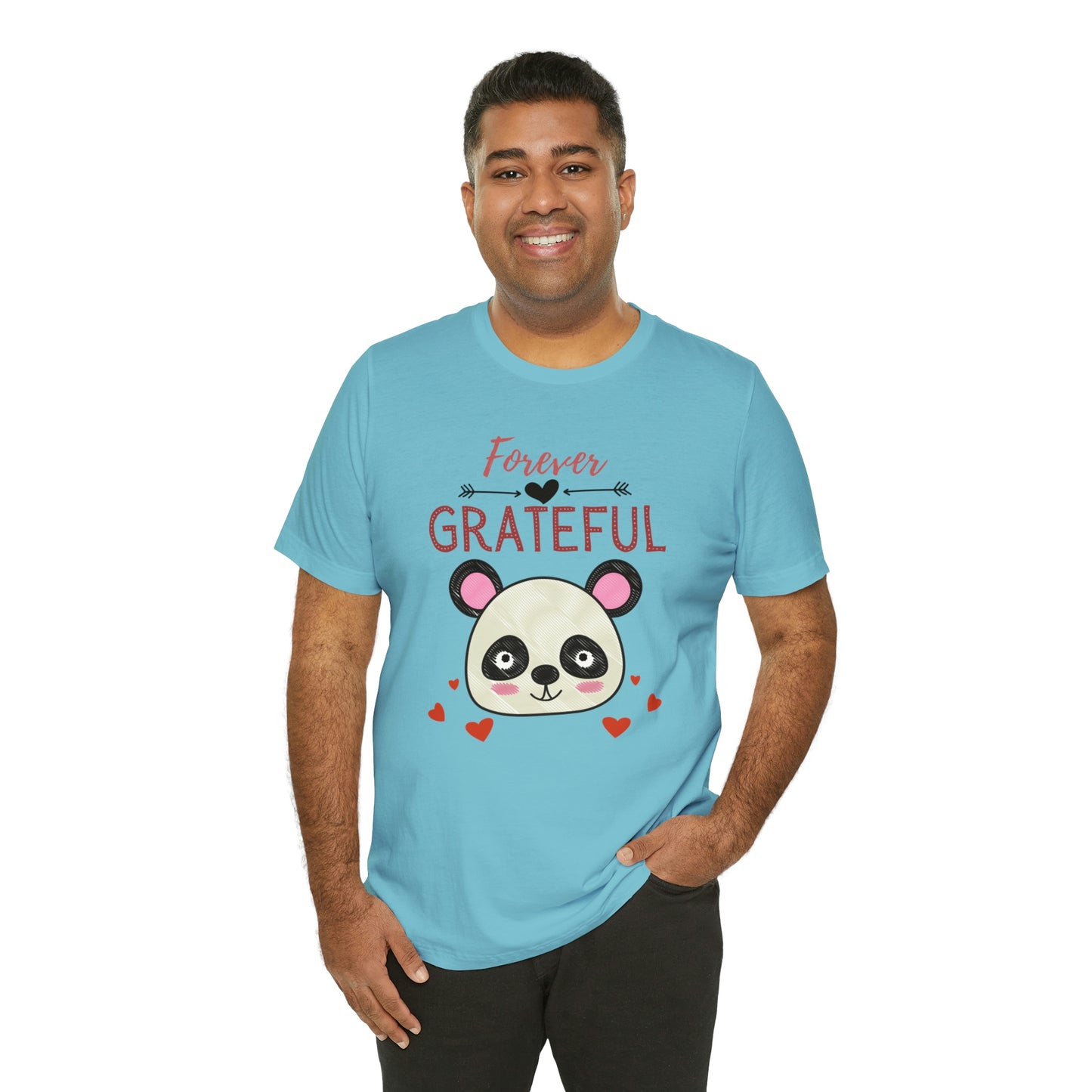 Forever Grateful Unisex Jersey Short Sleeve Tee