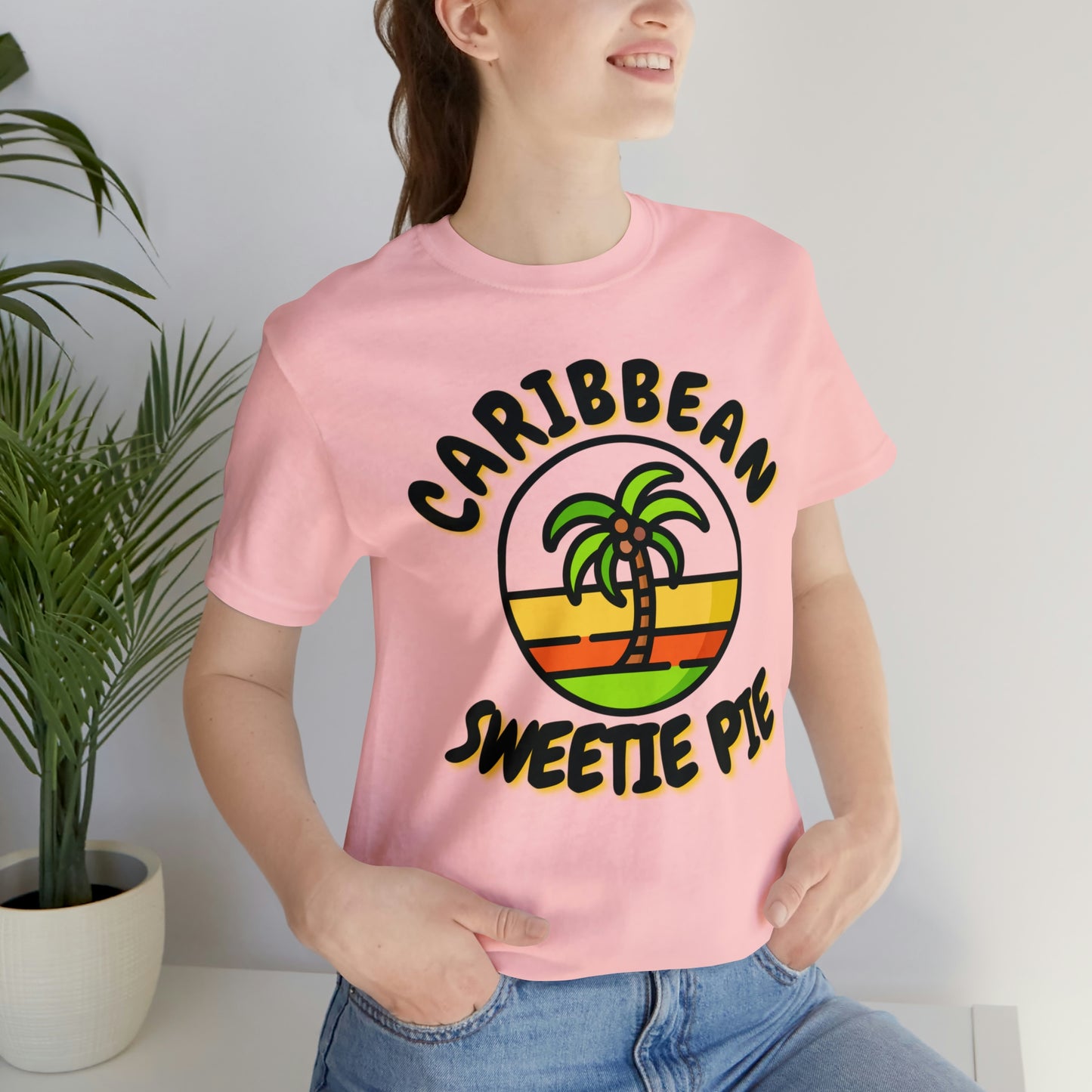 Caribbean Sweetie Pie Unisex Jersey Short Sleeve Tee