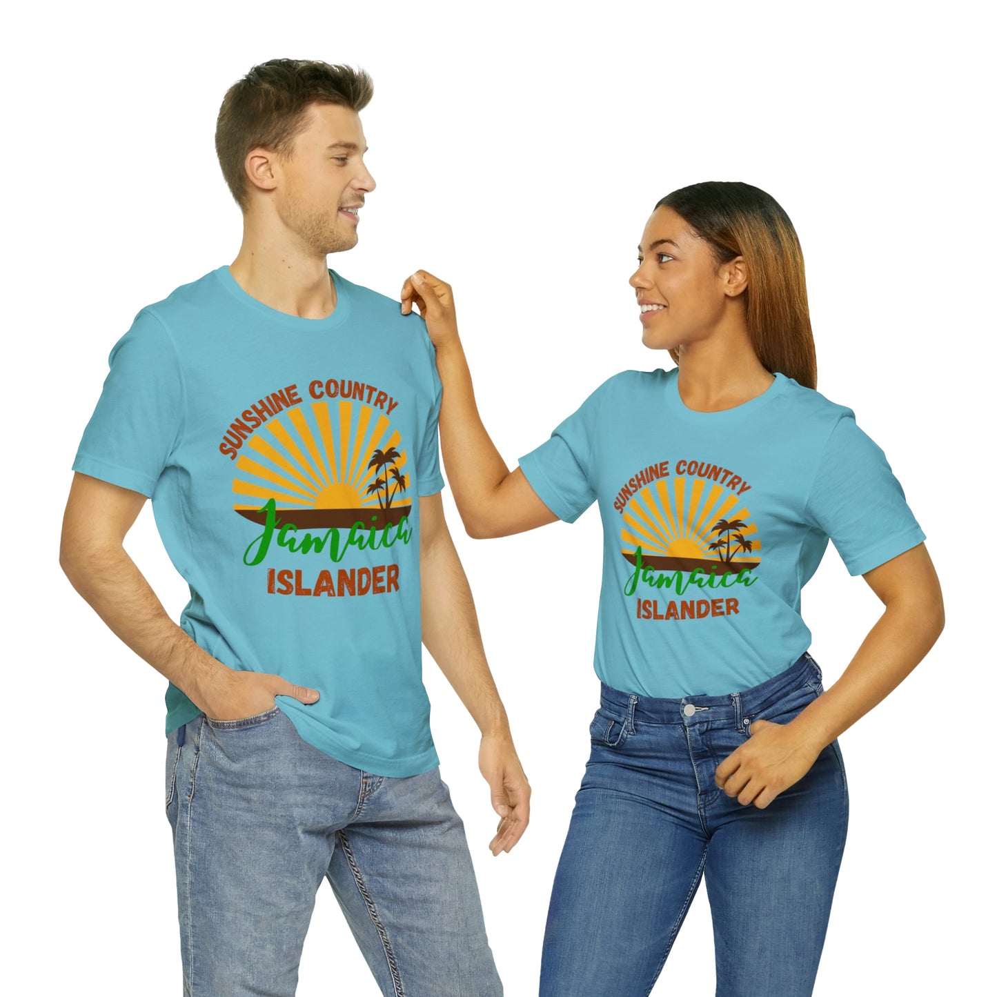 Sunshine Country Jamaica Islander Unisex Jersey Short Sleeve Tee