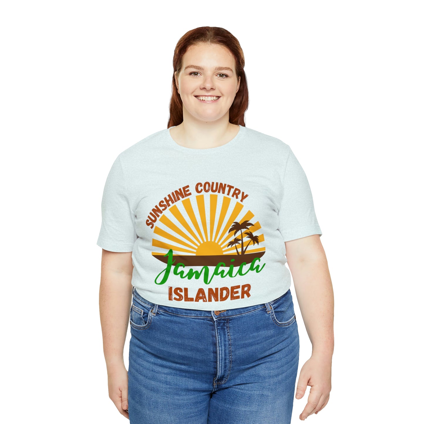 Sunshine Country Jamaica Islander Unisex Jersey Short Sleeve Tee