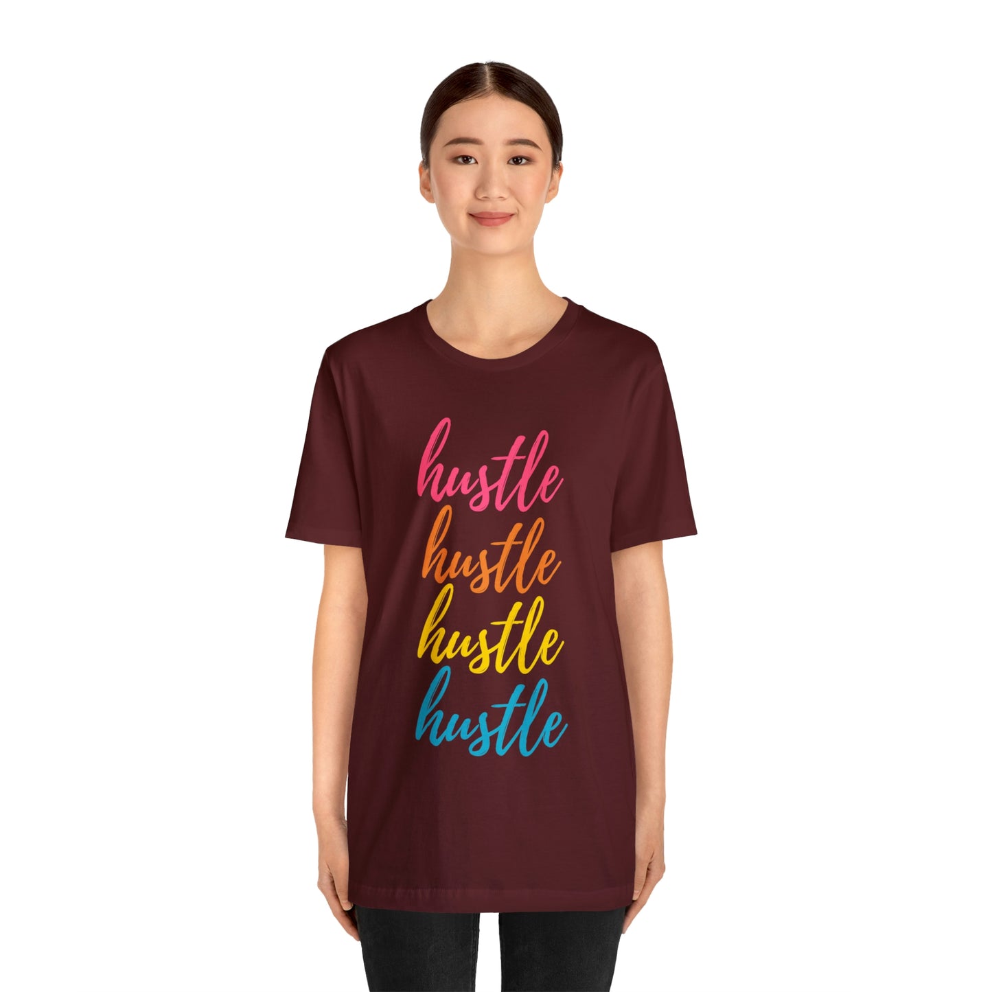 Hustle Unisex Jersey Short Sleeve Tee