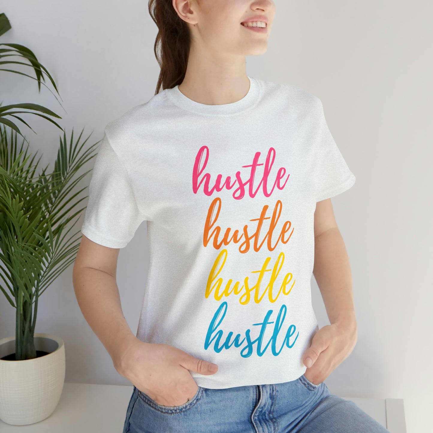 Hustle Unisex Jersey Short Sleeve Tee