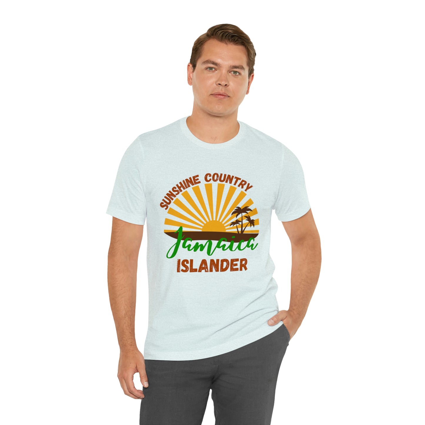 Sunshine Country Jamaica Islander Unisex Jersey Short Sleeve Tee