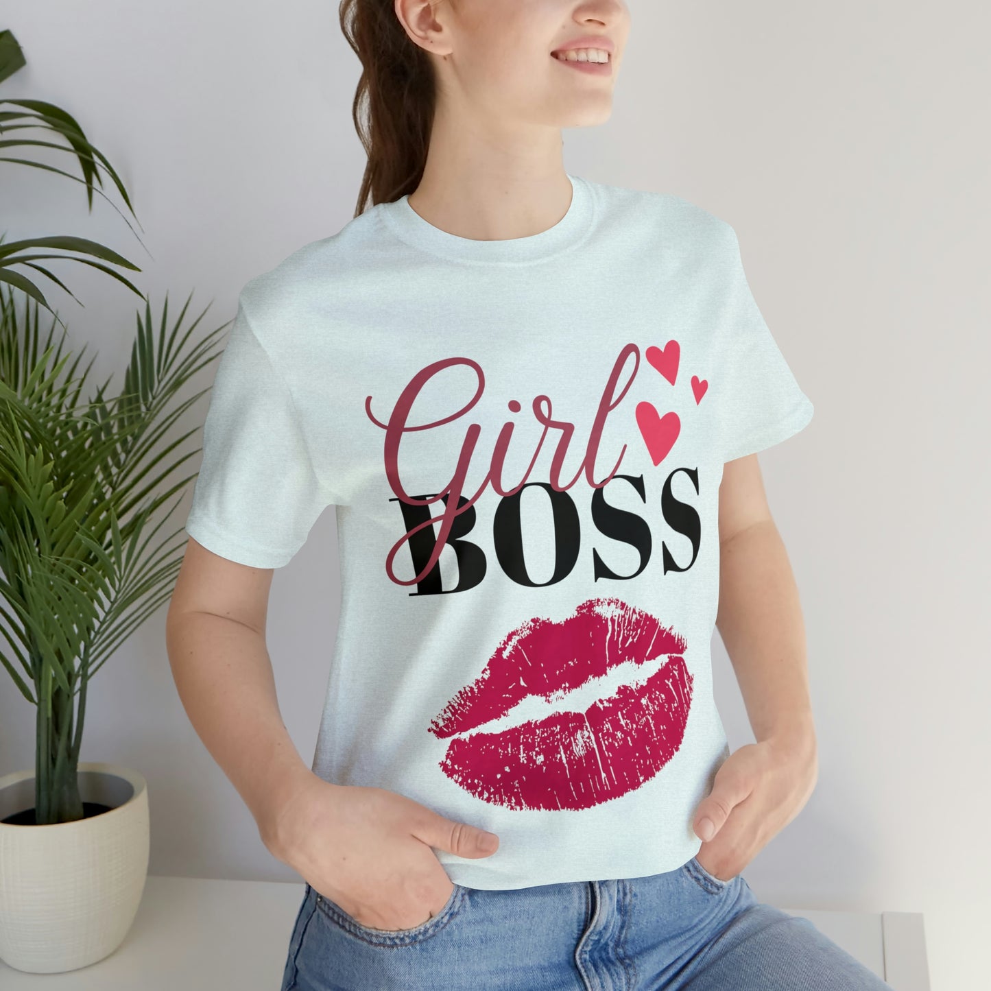 Girl Boss Unisex Jersey Short Sleeve Tee