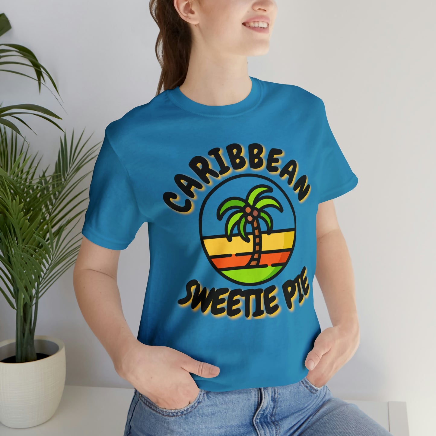 Caribbean Sweetie Pie Unisex Jersey Short Sleeve Tee
