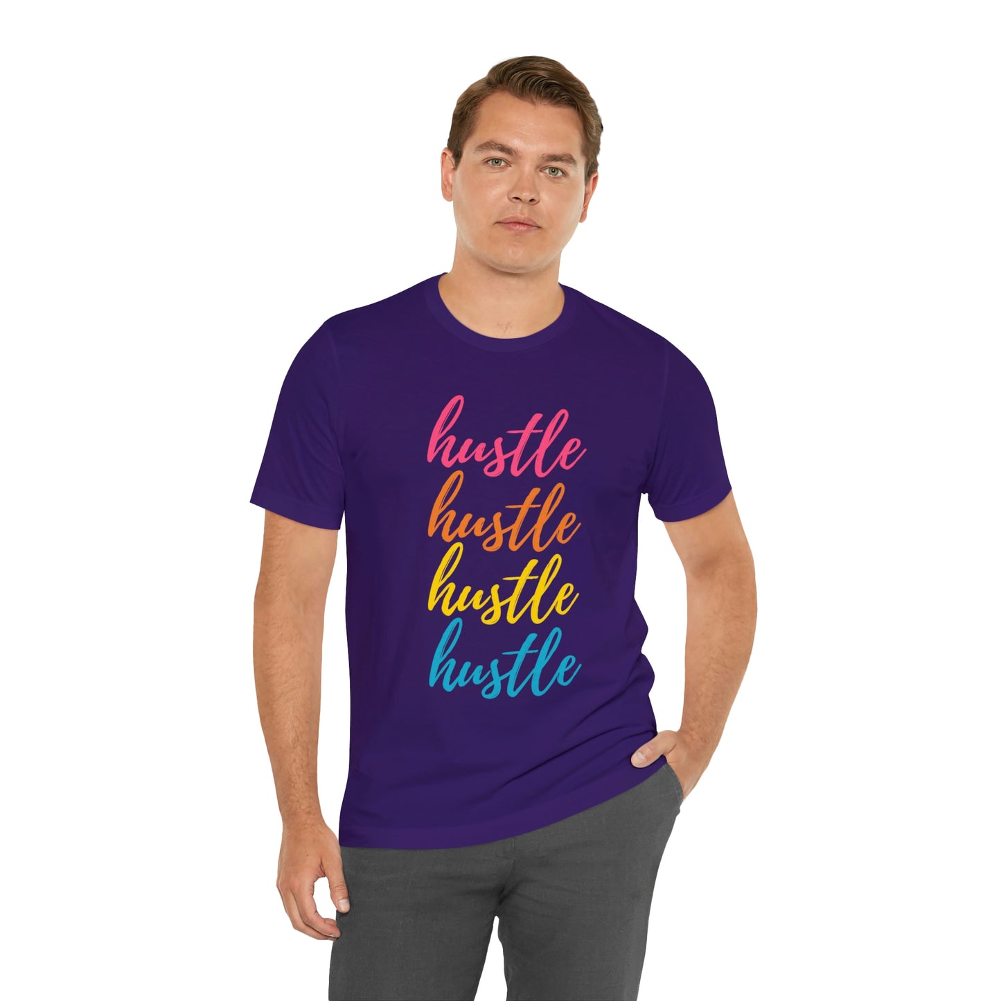 Hustle Unisex Jersey Short Sleeve Tee