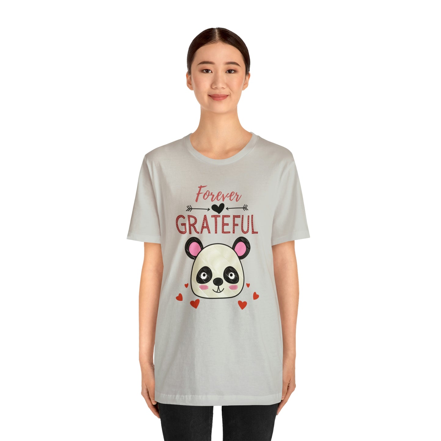 Forever Grateful Unisex Jersey Short Sleeve Tee