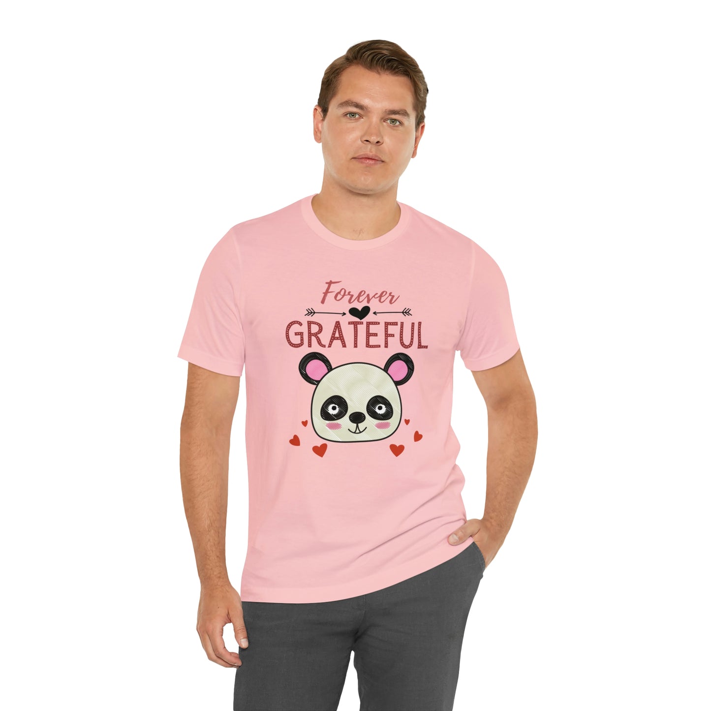 Forever Grateful Unisex Jersey Short Sleeve Tee