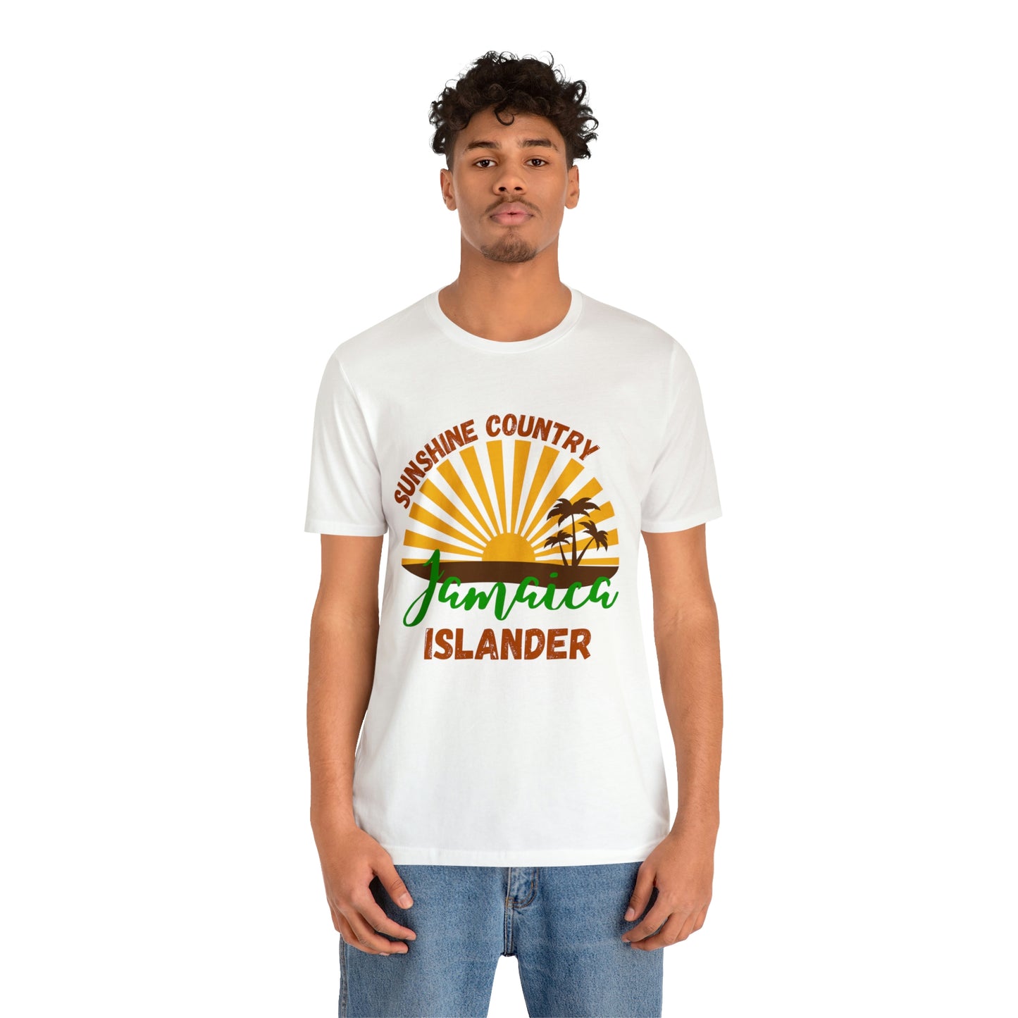 Sunshine Country Jamaica Islander Unisex Jersey Short Sleeve Tee