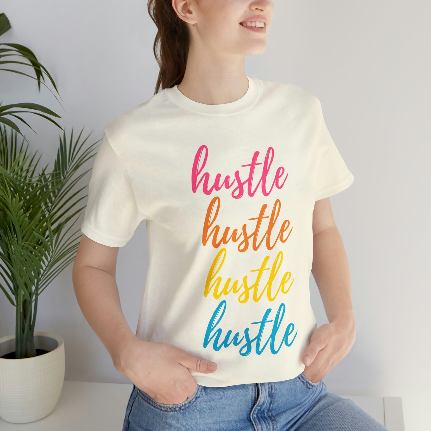 Hustle Unisex Jersey Short Sleeve Tee