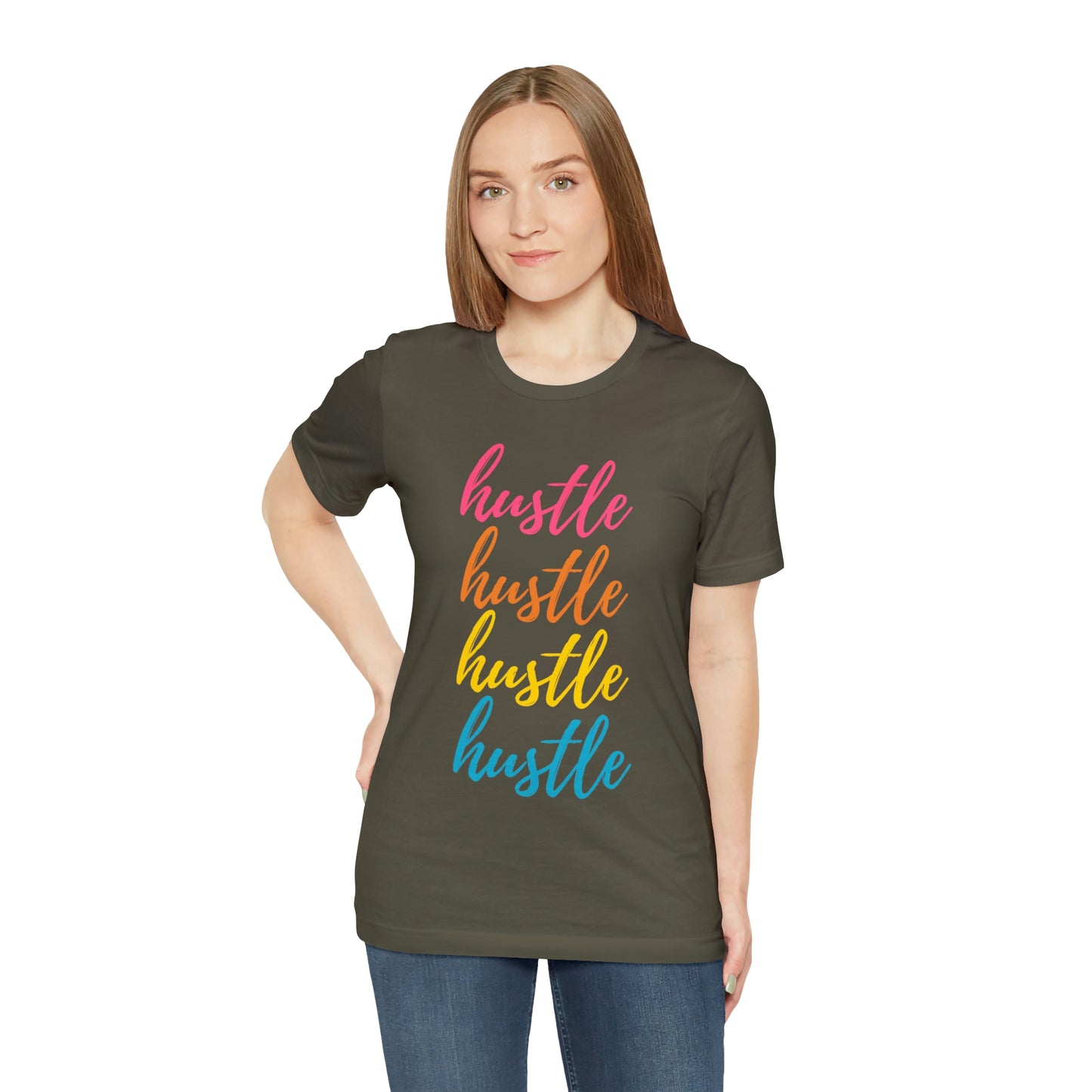 Hustle Unisex Jersey Short Sleeve Tee
