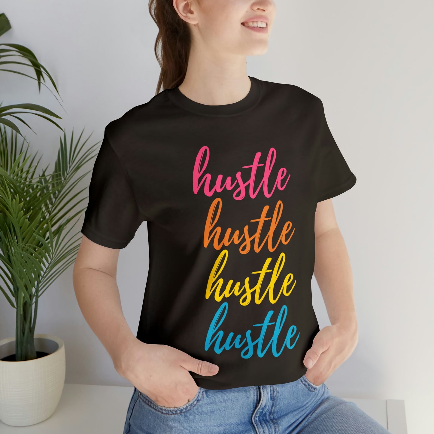 Hustle Unisex Jersey Short Sleeve Tee