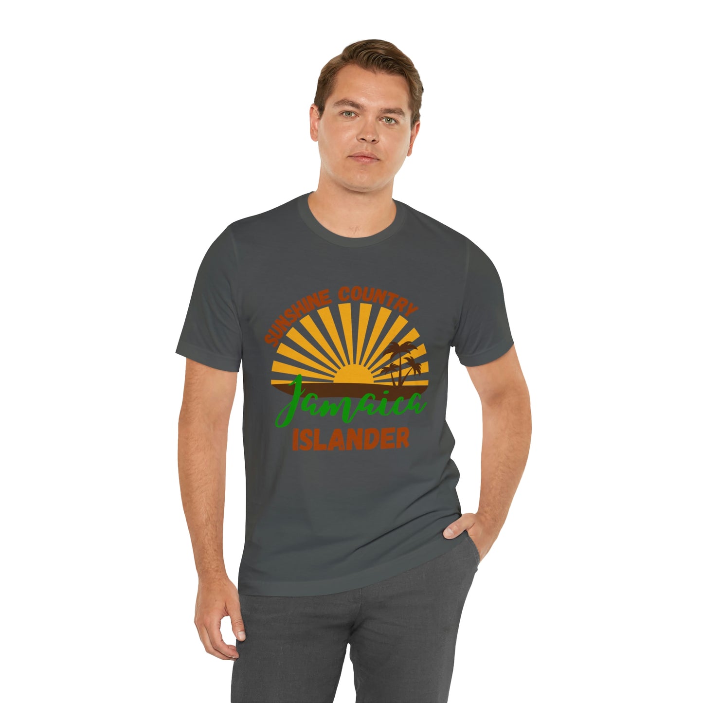 Sunshine Country Jamaica Islander Unisex Jersey Short Sleeve Tee