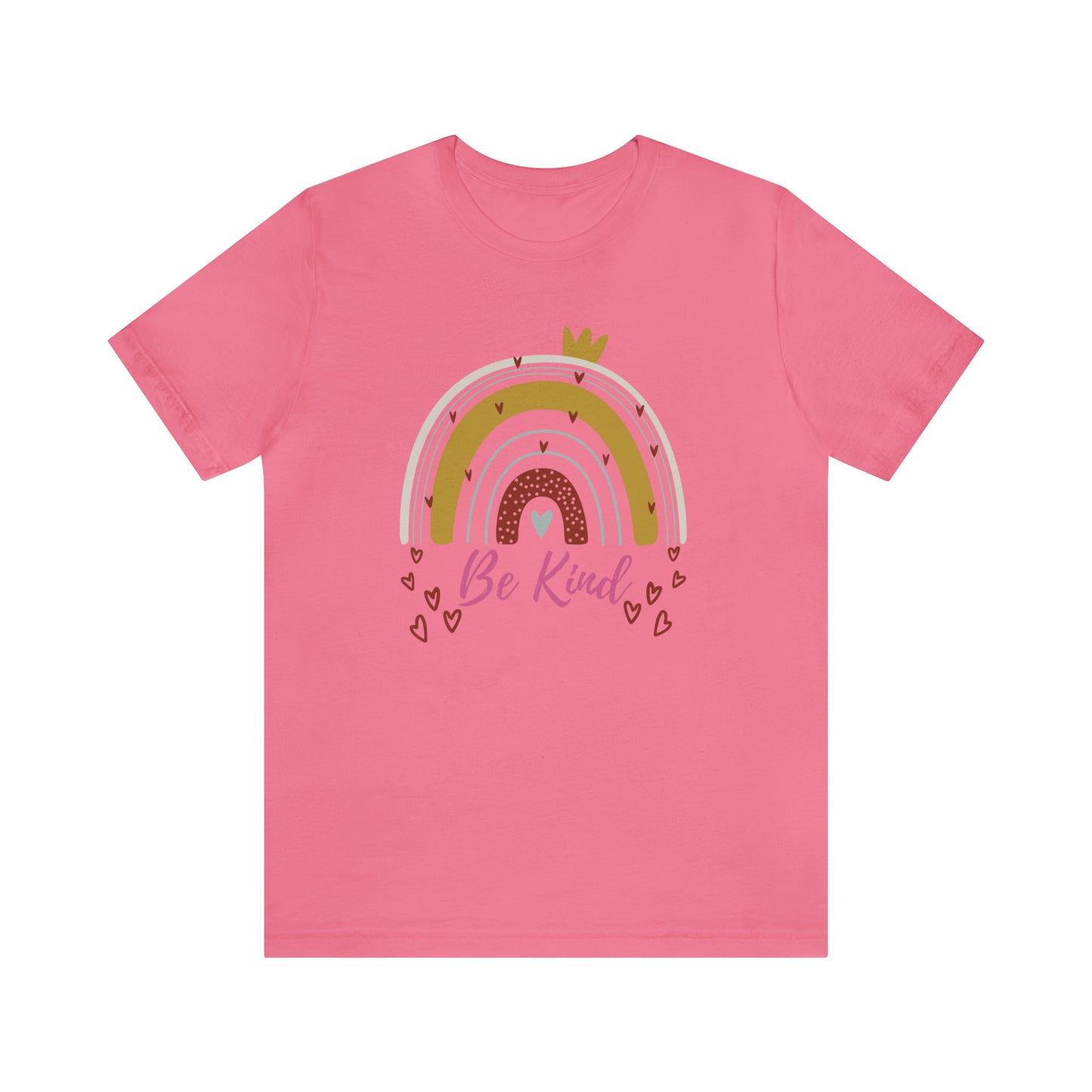 Be Kind Aesthetic Rainbow Unisex Jersey Short Sleeve Tee