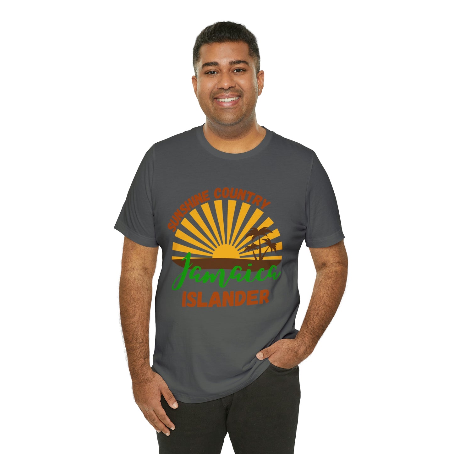 Sunshine Country Jamaica Islander Unisex Jersey Short Sleeve Tee