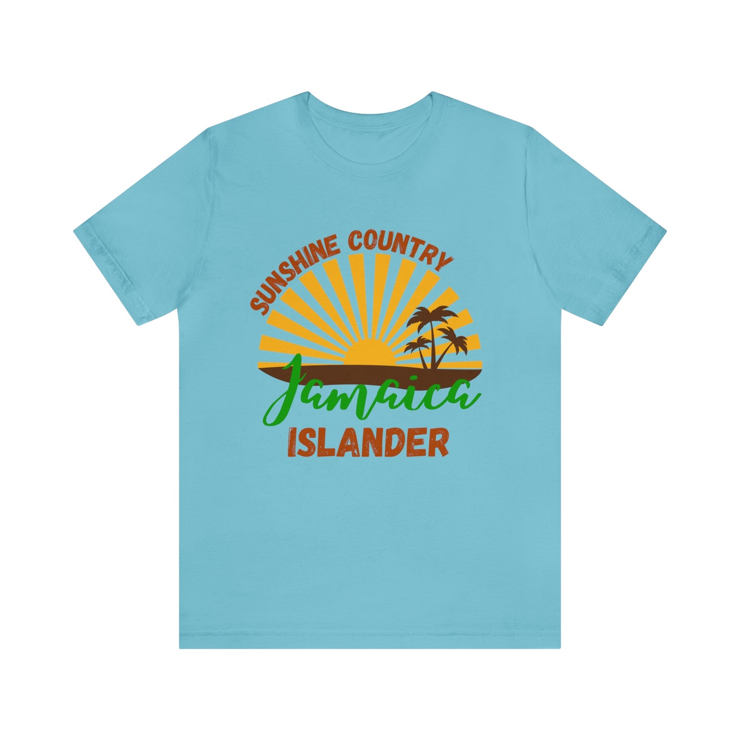 Sunshine Country Jamaica Islander Unisex Jersey Short Sleeve Tee
