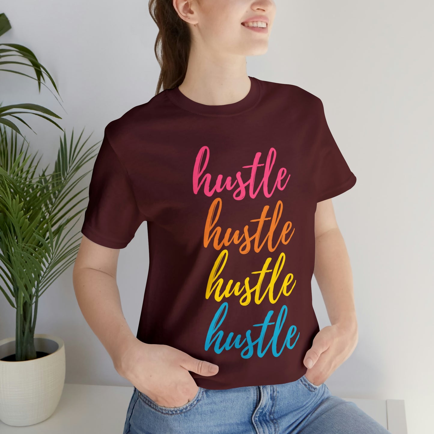 Hustle Unisex Jersey Short Sleeve Tee