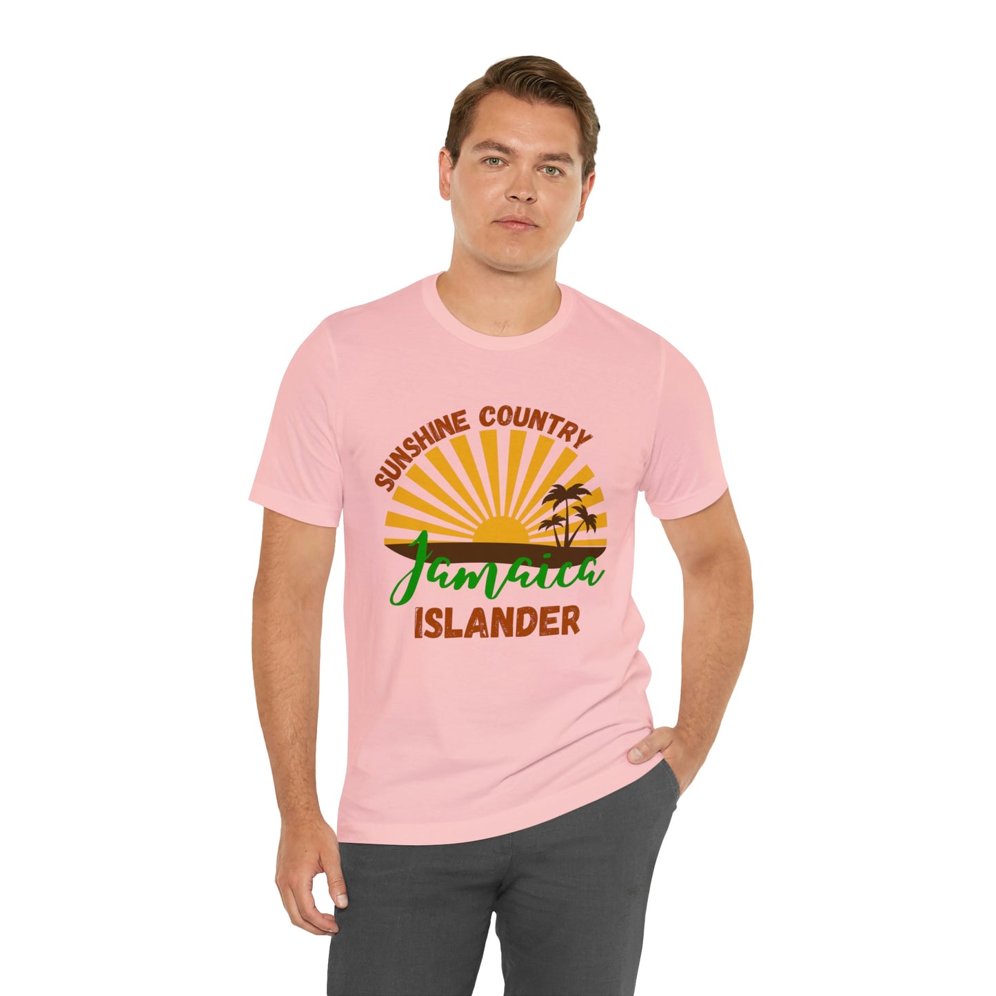 Sunshine Country Jamaica Islander Unisex Jersey Short Sleeve Tee