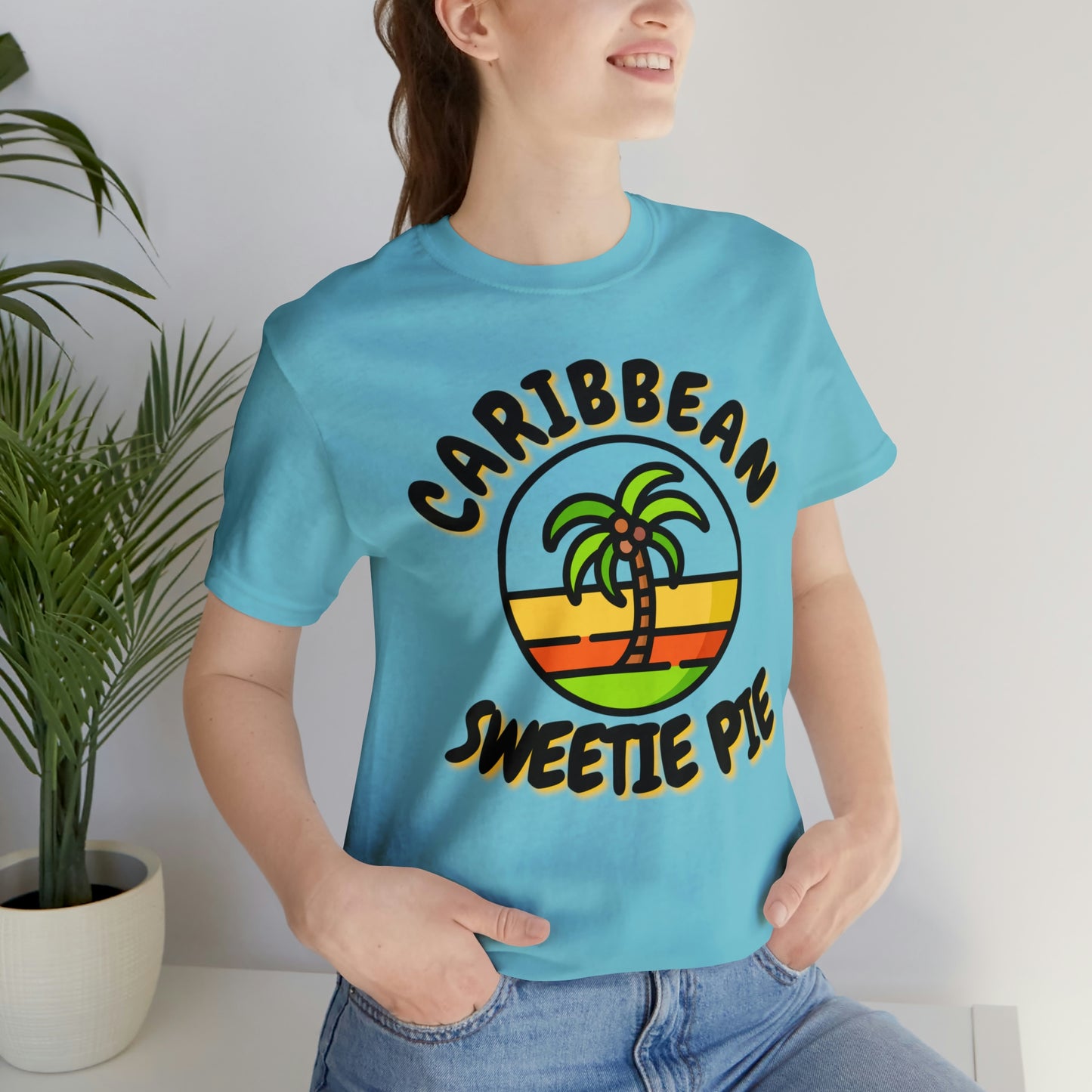 Caribbean Sweetie Pie Unisex Jersey Short Sleeve Tee