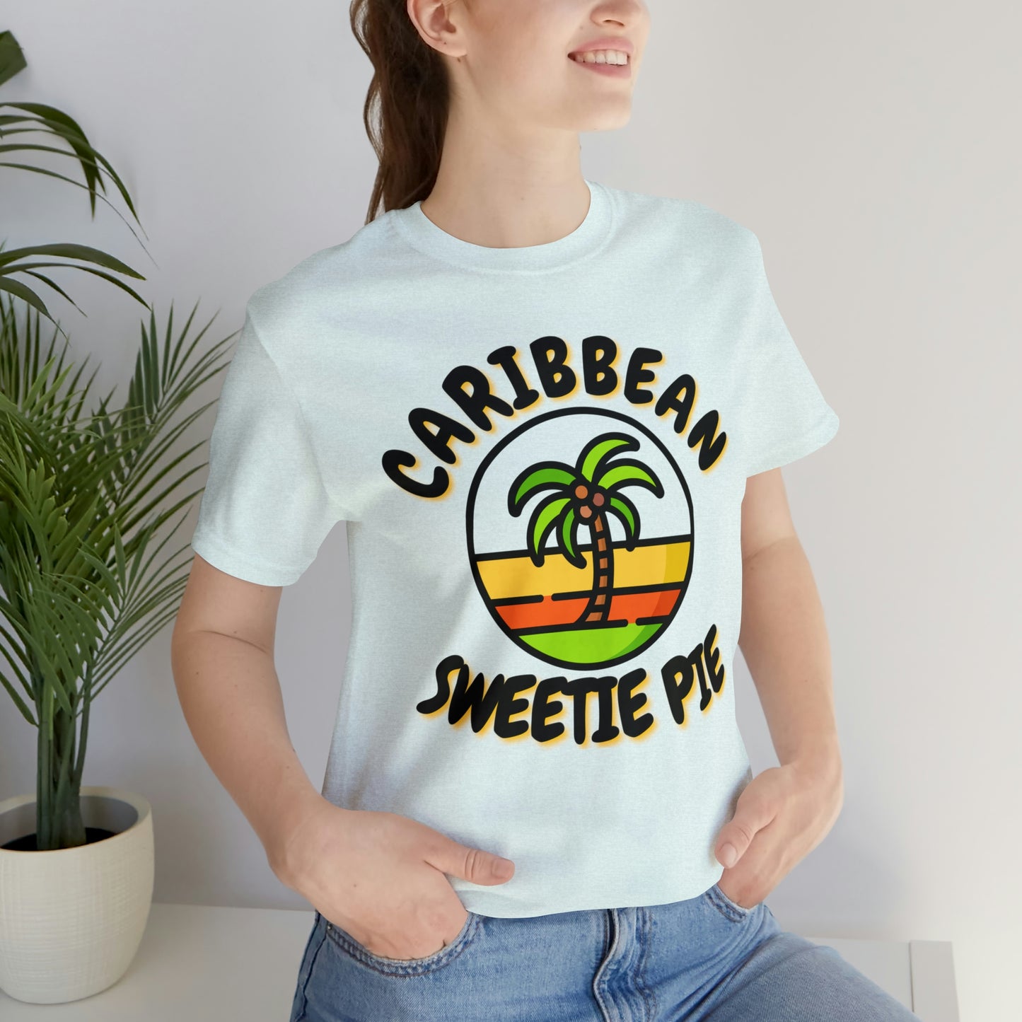 Caribbean Sweetie Pie Unisex Jersey Short Sleeve Tee