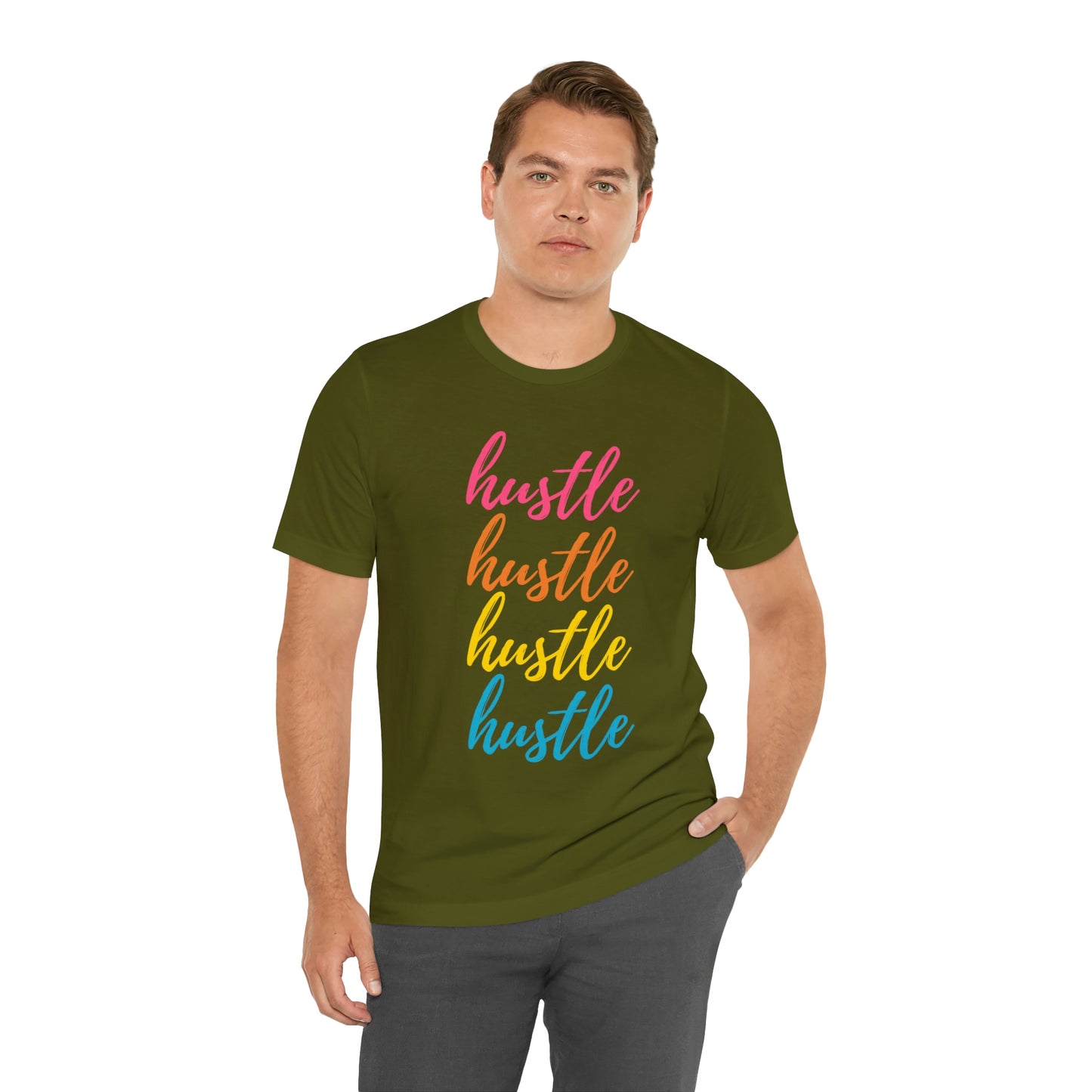 Hustle Unisex Jersey Short Sleeve Tee