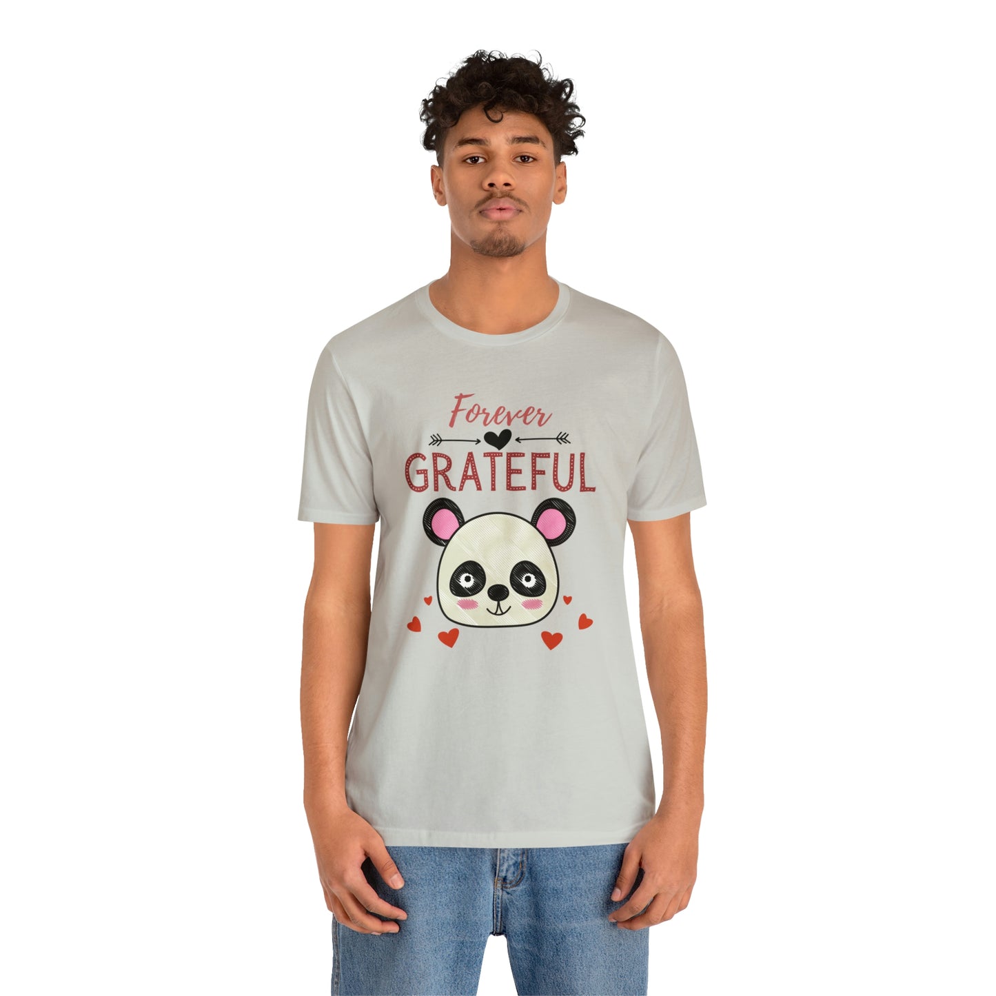 Forever Grateful Unisex Jersey Short Sleeve Tee