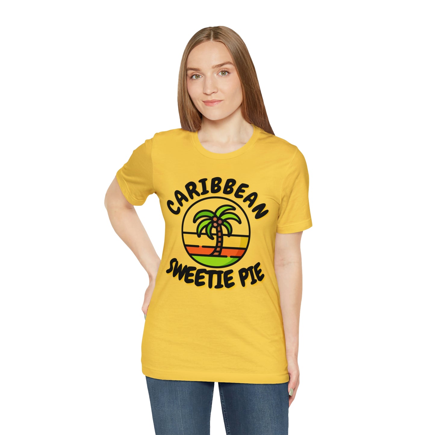 Caribbean Sweetie Pie Unisex Jersey Short Sleeve Tee