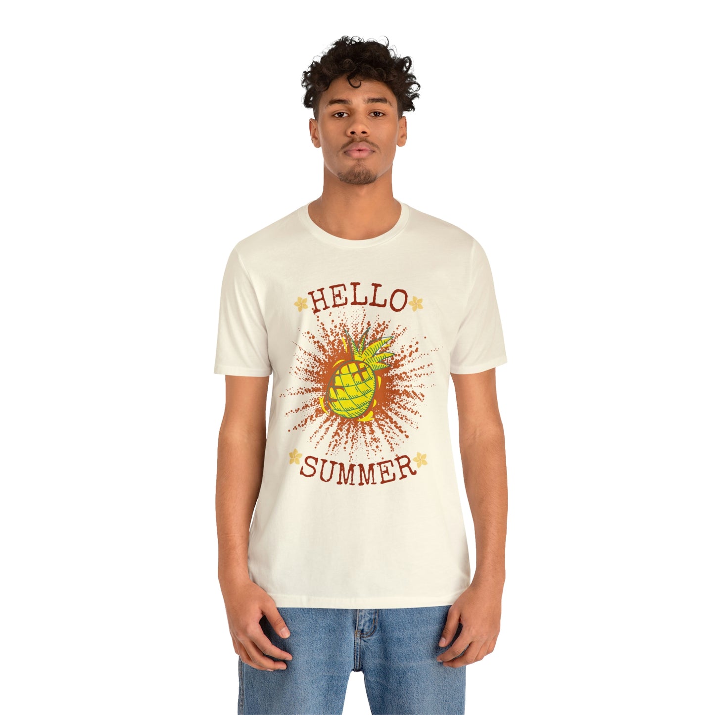 Hello Summer Unisex Jersey Short Sleeve Tee