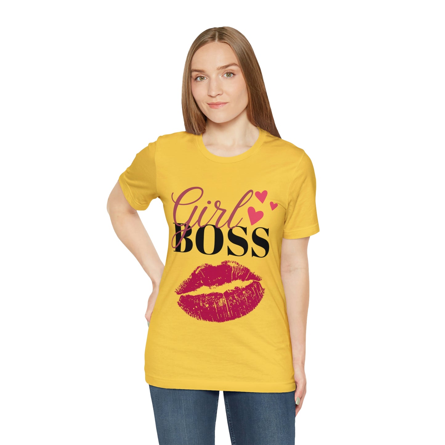 Girl Boss Unisex Jersey Short Sleeve Tee